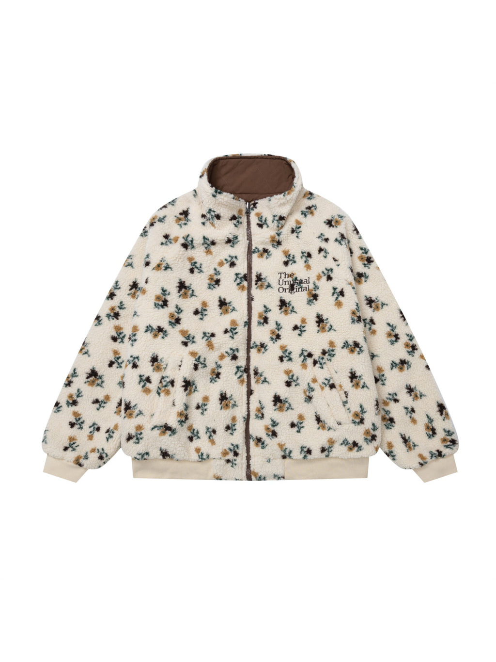 Floral Reversible Fleece Jacket