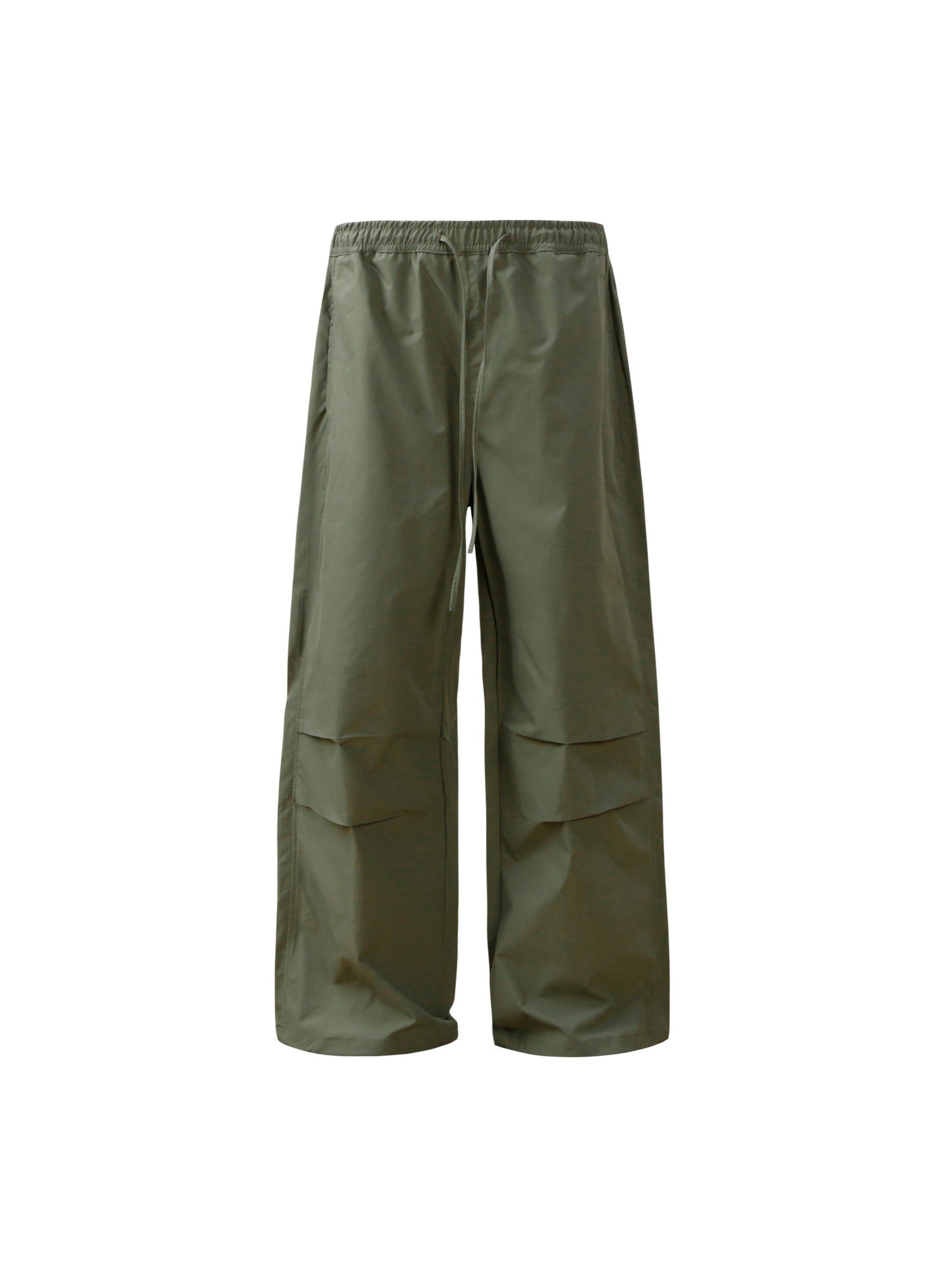 Drawstring Pleated Pants