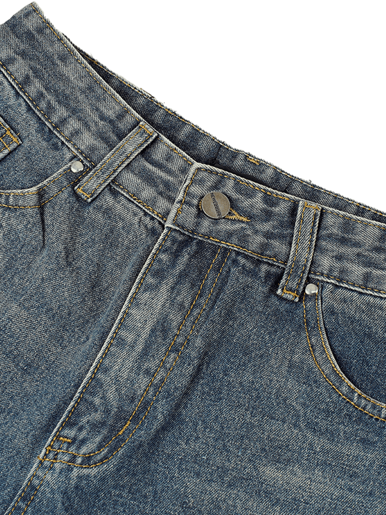 Disguisen High Street Washed Distressed Lightning Patch Jeans