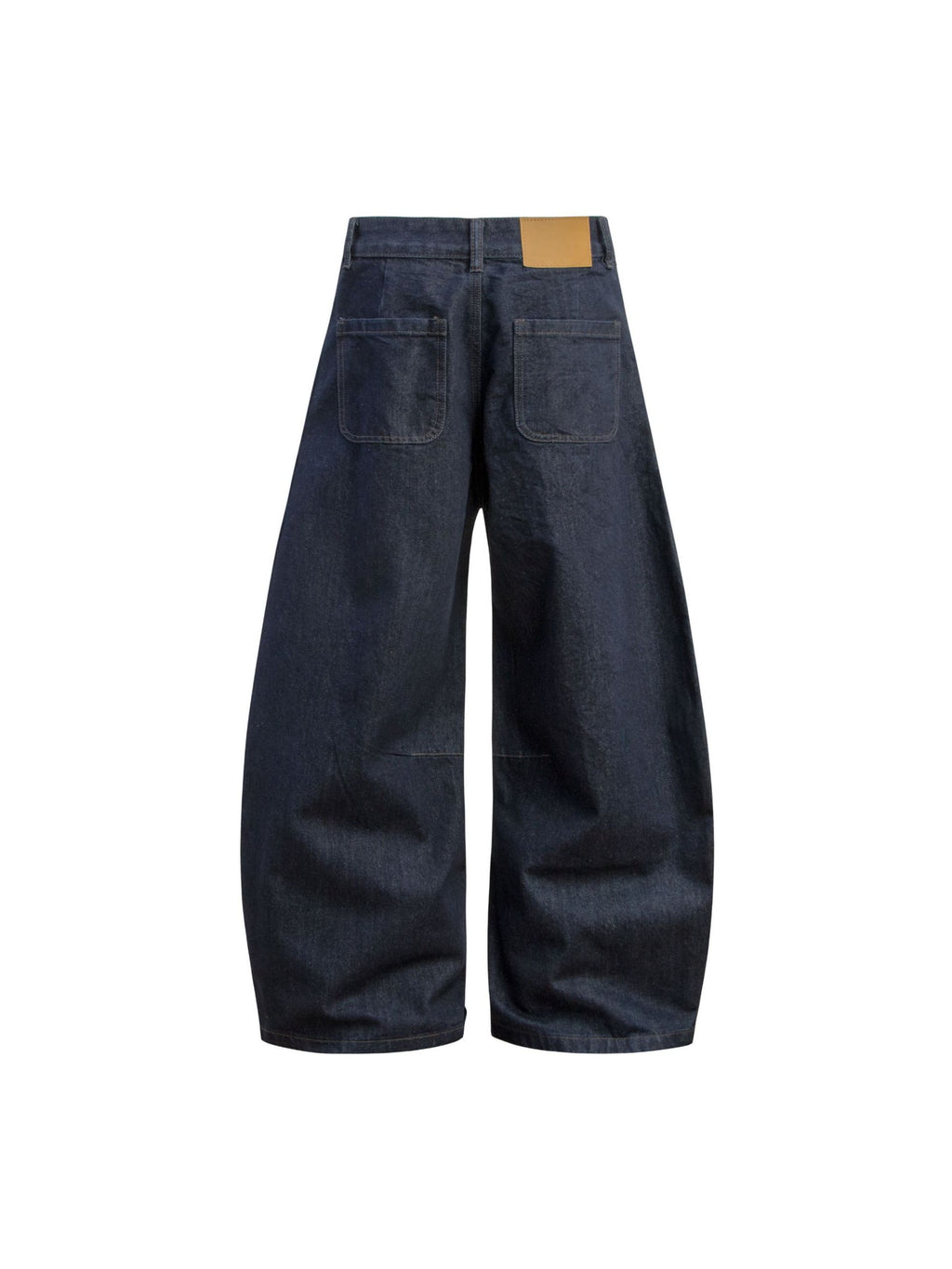 Washed Curved Jeans