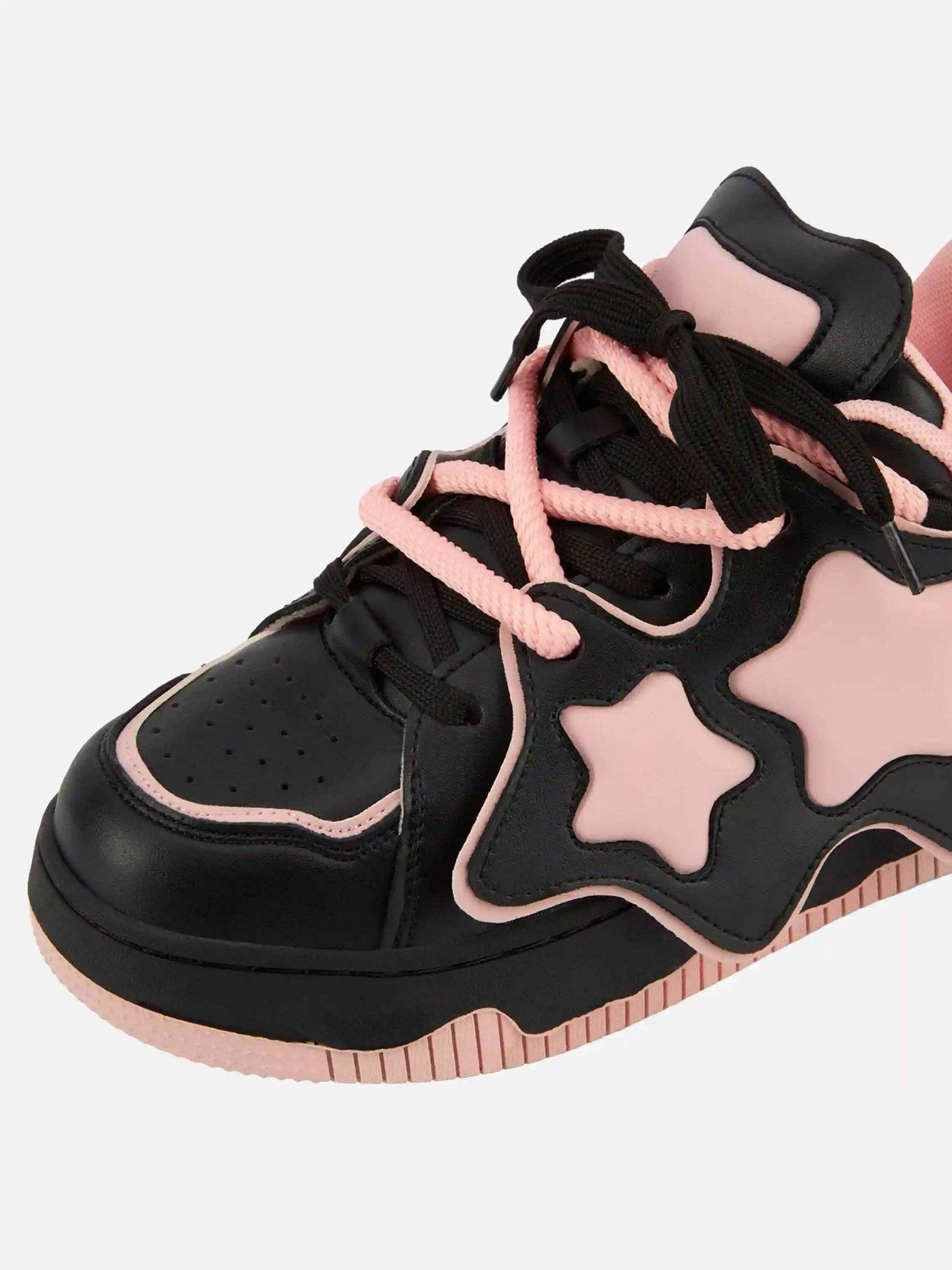 Disguisen Star Thick Bottom Board Shoes Couple