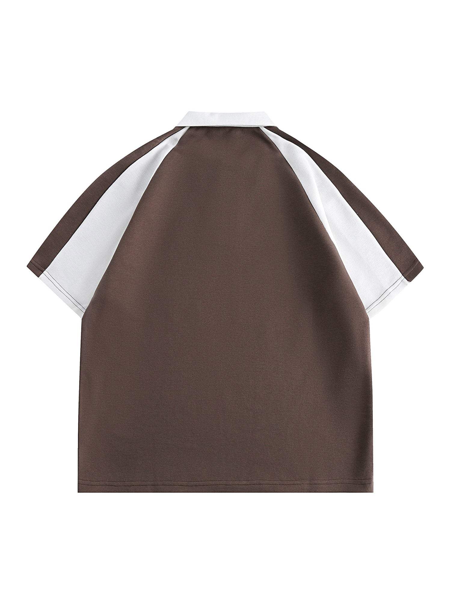 Disguisen American Retro Patchwork POLO Shirt