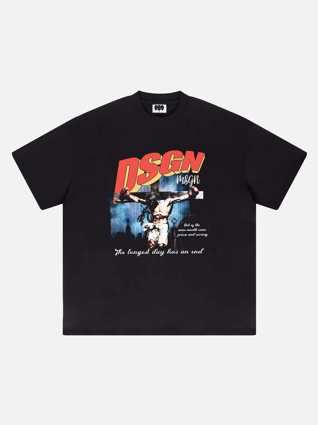 Disguisen Big Logo Jesus Cross T-shirt