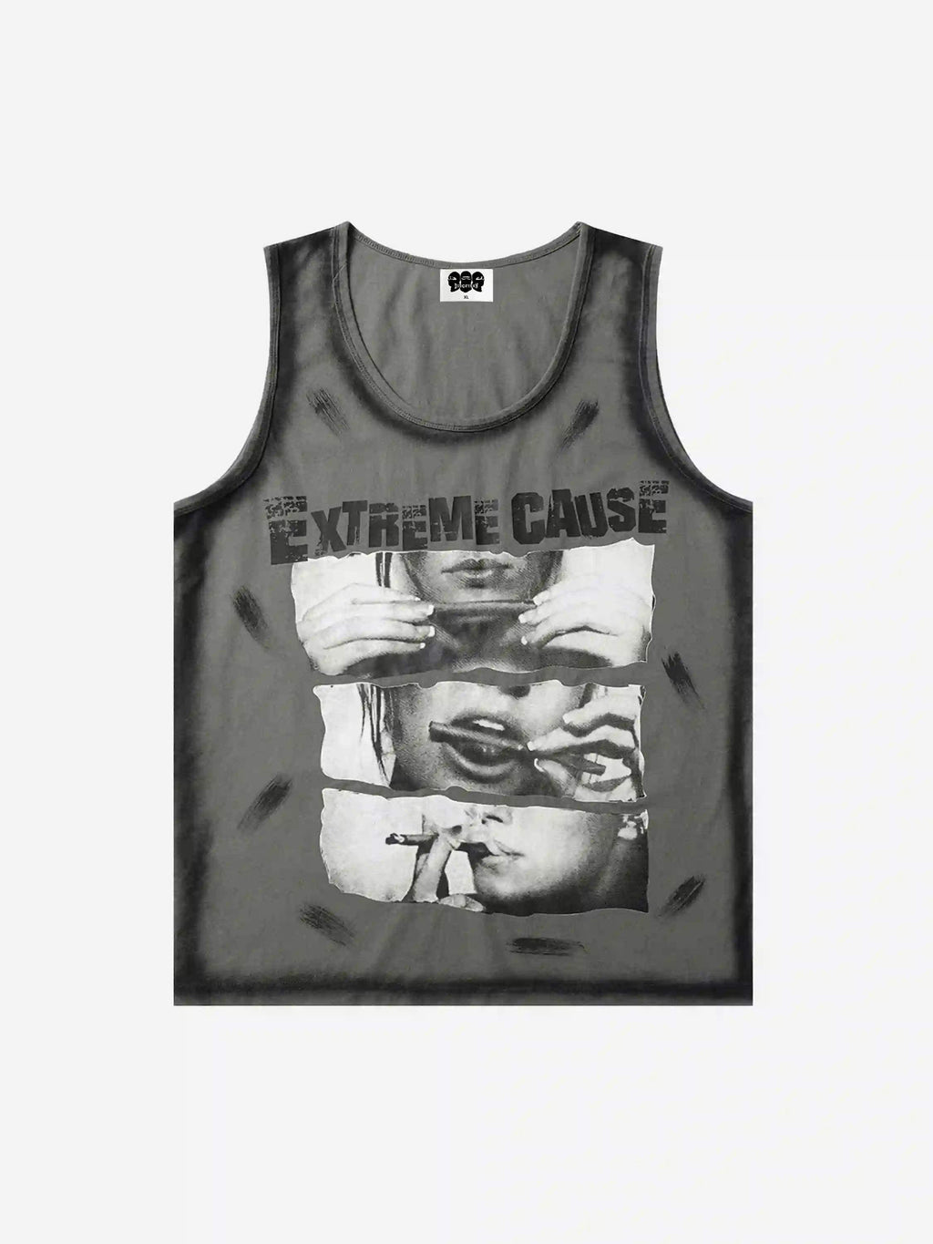 Disguisen American Retro Design Printed Vest