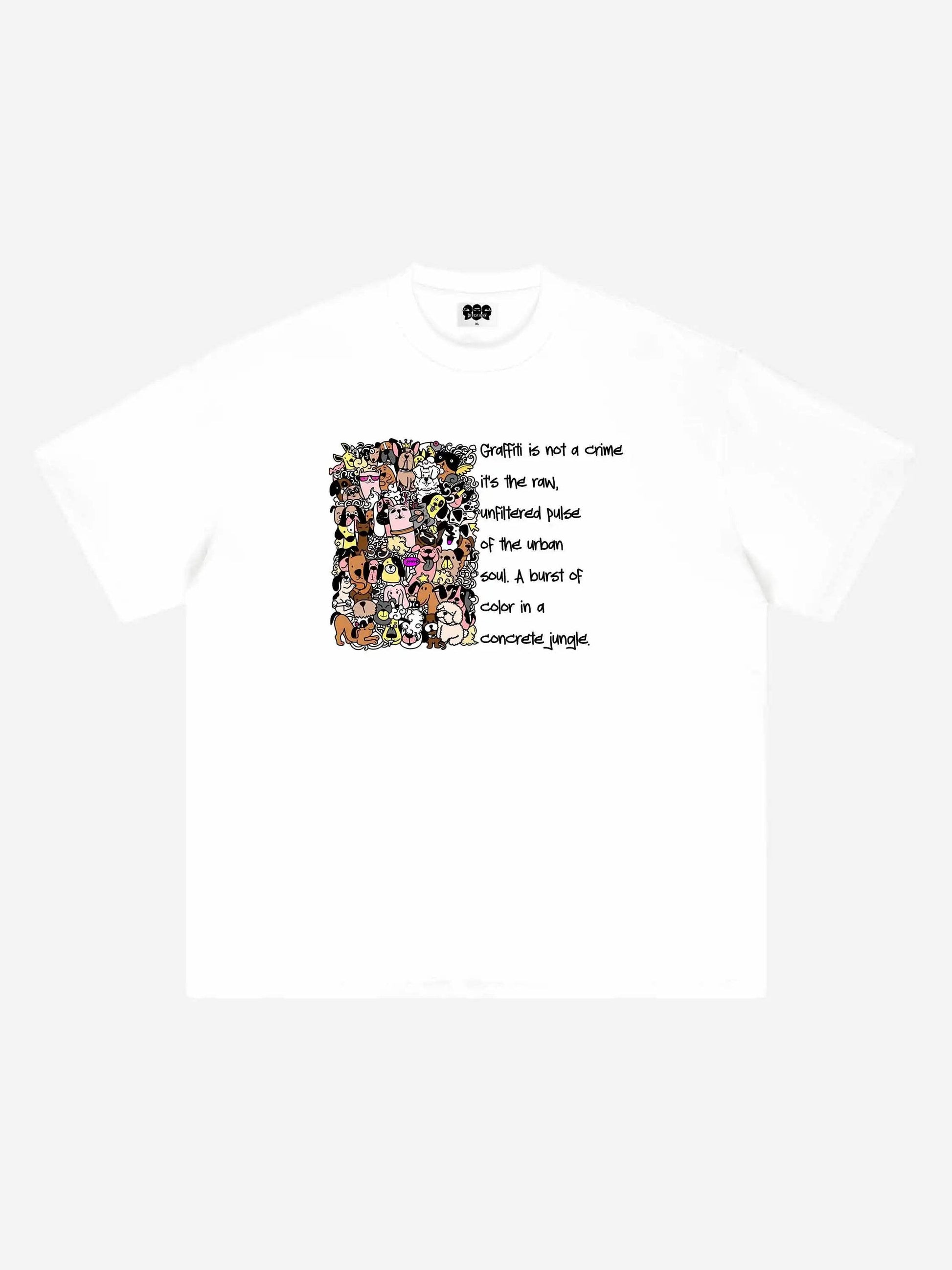 Disguisen Cartoon Funny Puppy T-Shirt