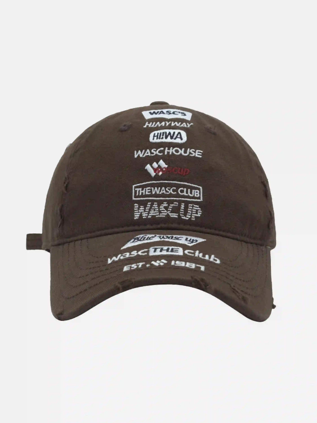 Disguisen American Retro Hole Embroidered Cap
