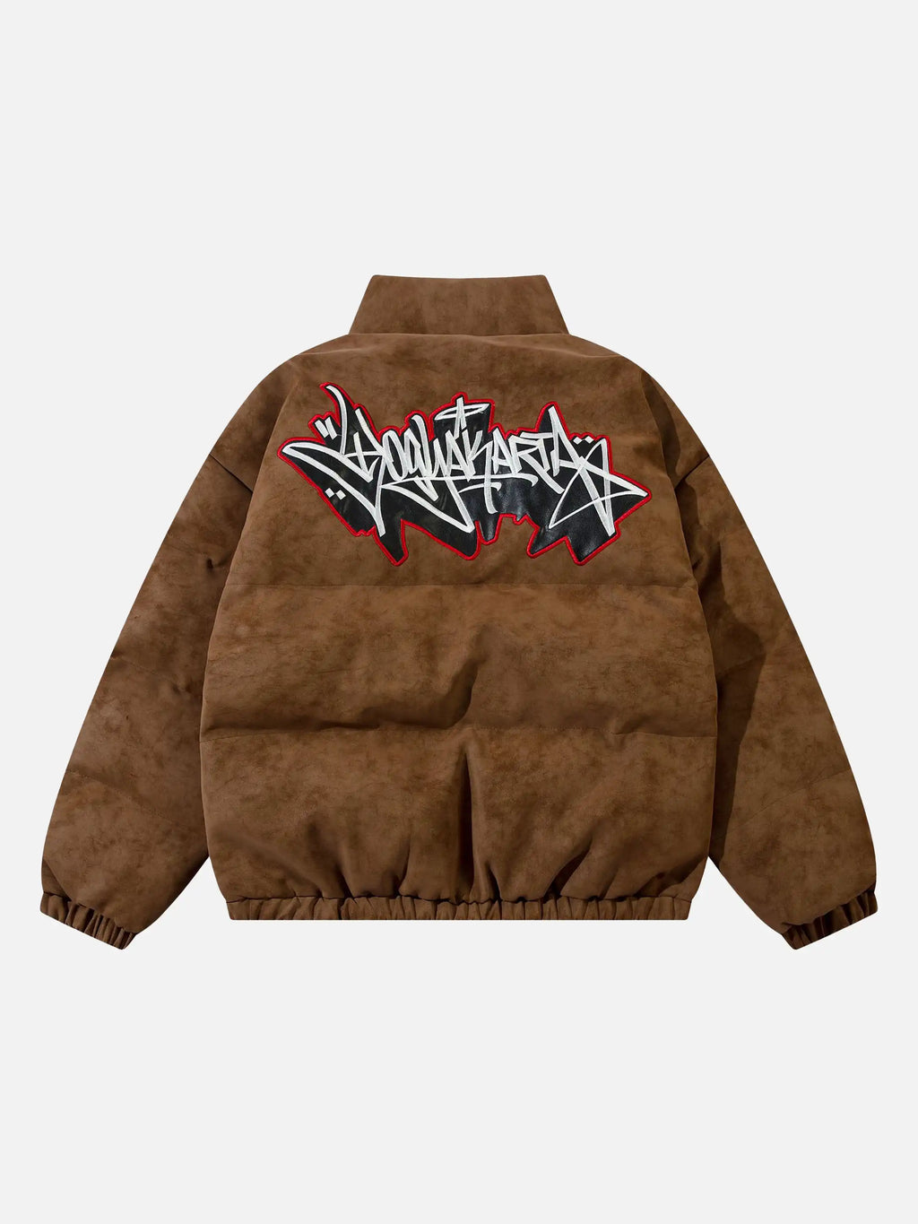 Disguisen American Retro Handwriting Embroidered Coat