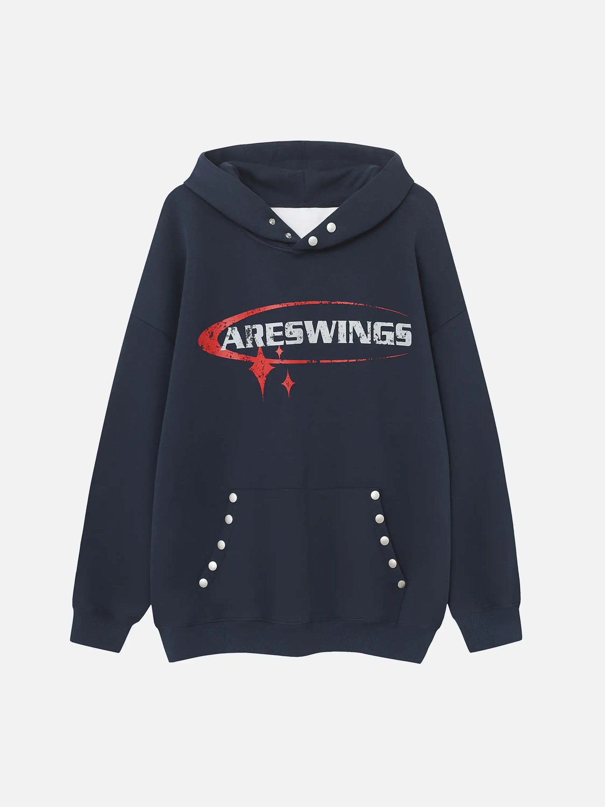 Disguisen High Street Lettering Hip-Hop Hoodie