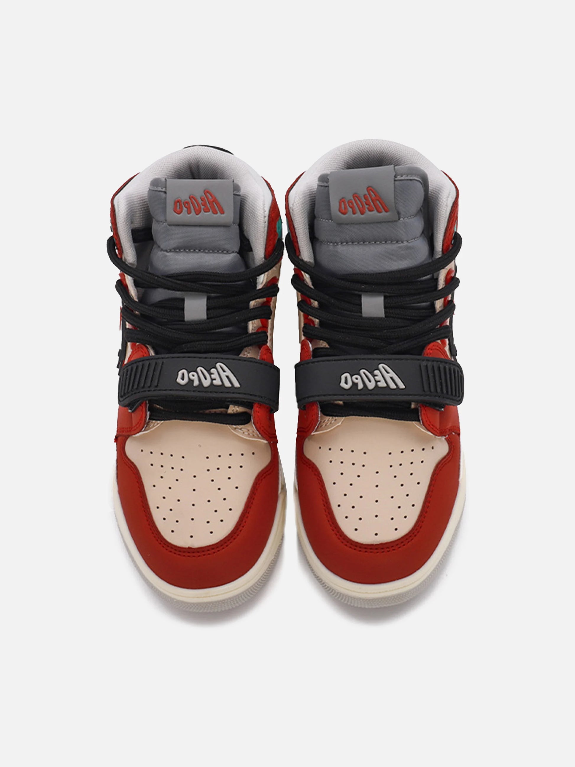 Heart Colorblock Mid-top Sneakers