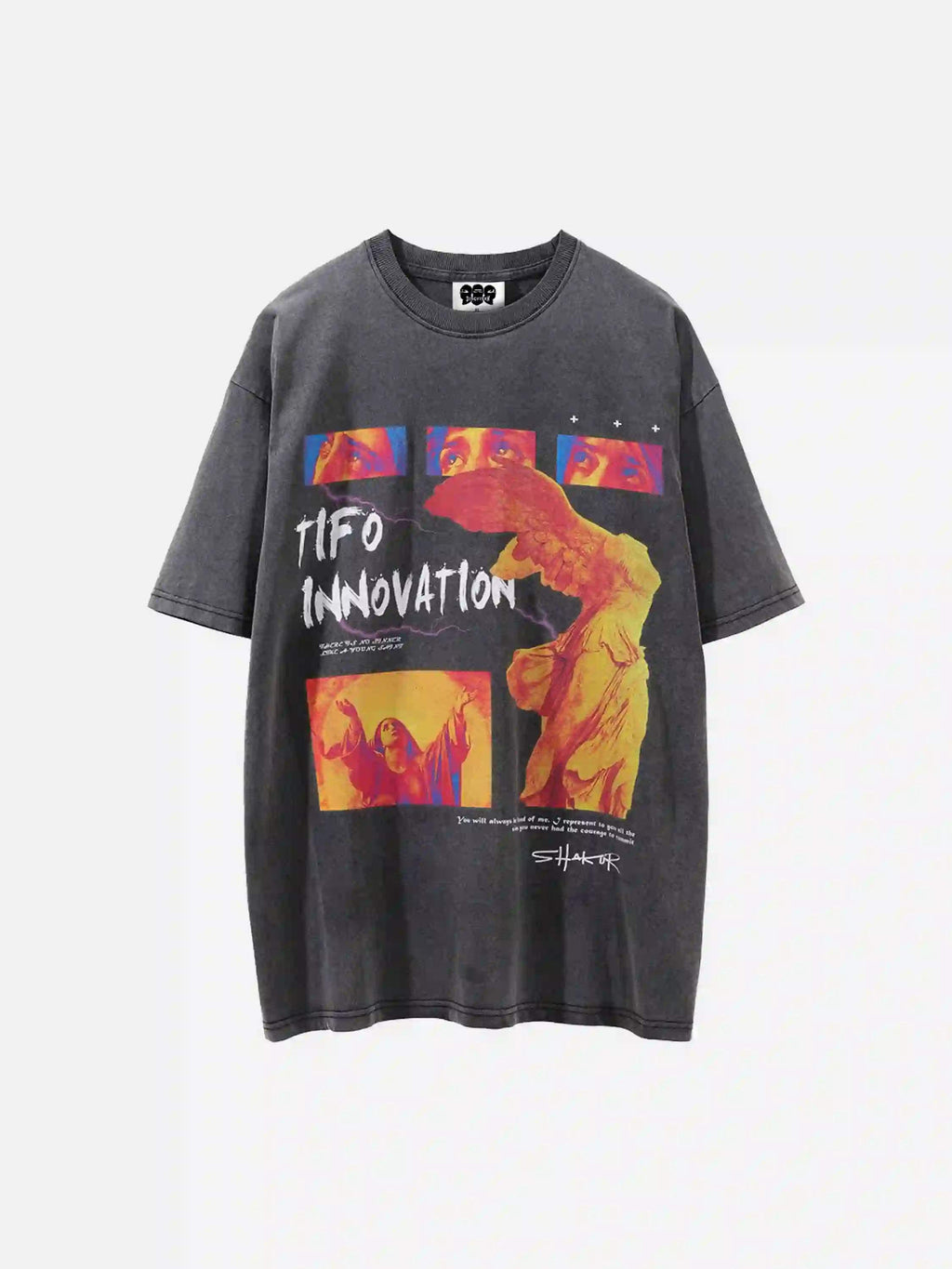 Disguisen Street Dark Thermal Imaging Washed T-shirt