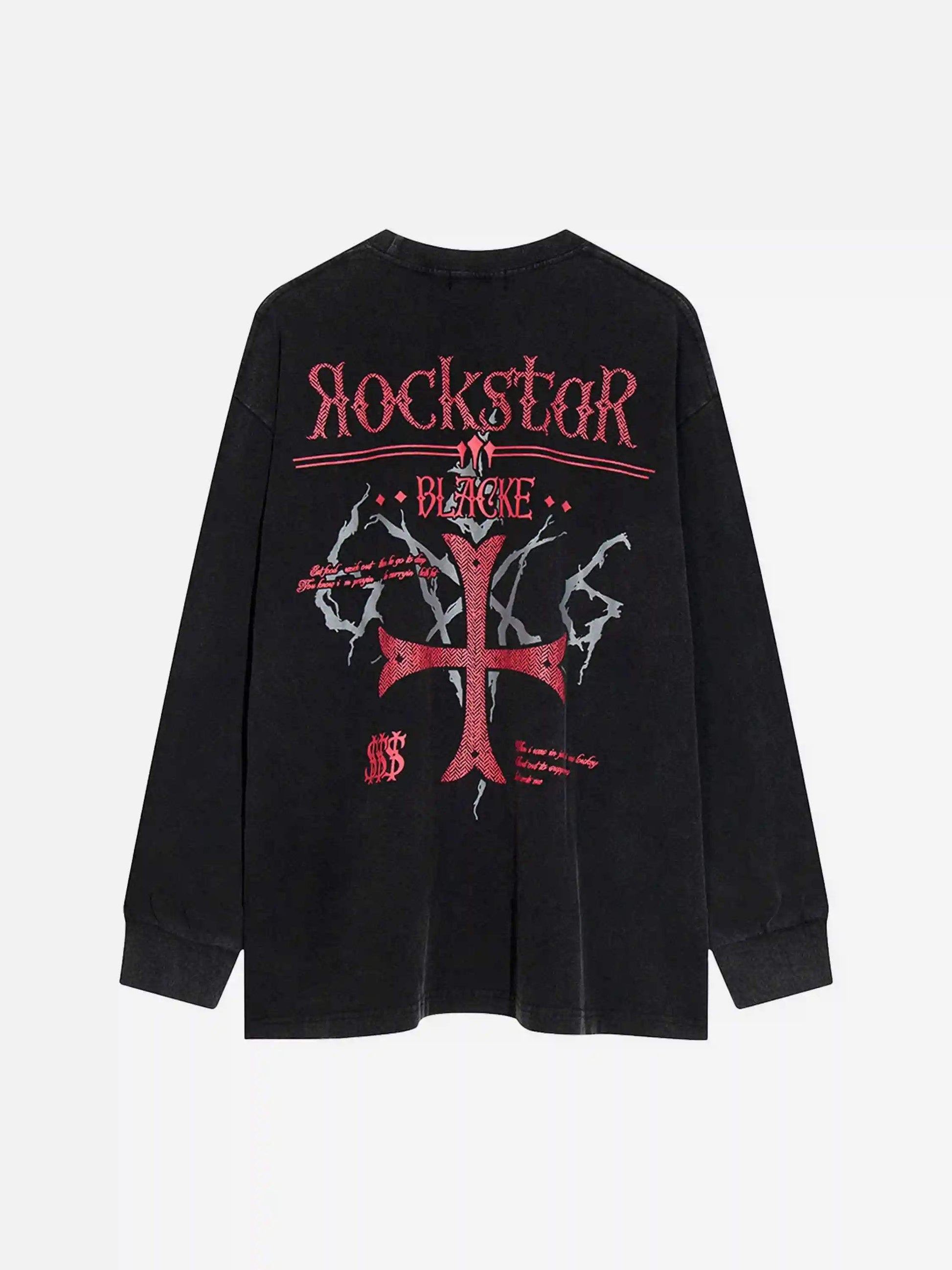 Disguisen Street Bullhead Cross Long Sleeve T-Shirt