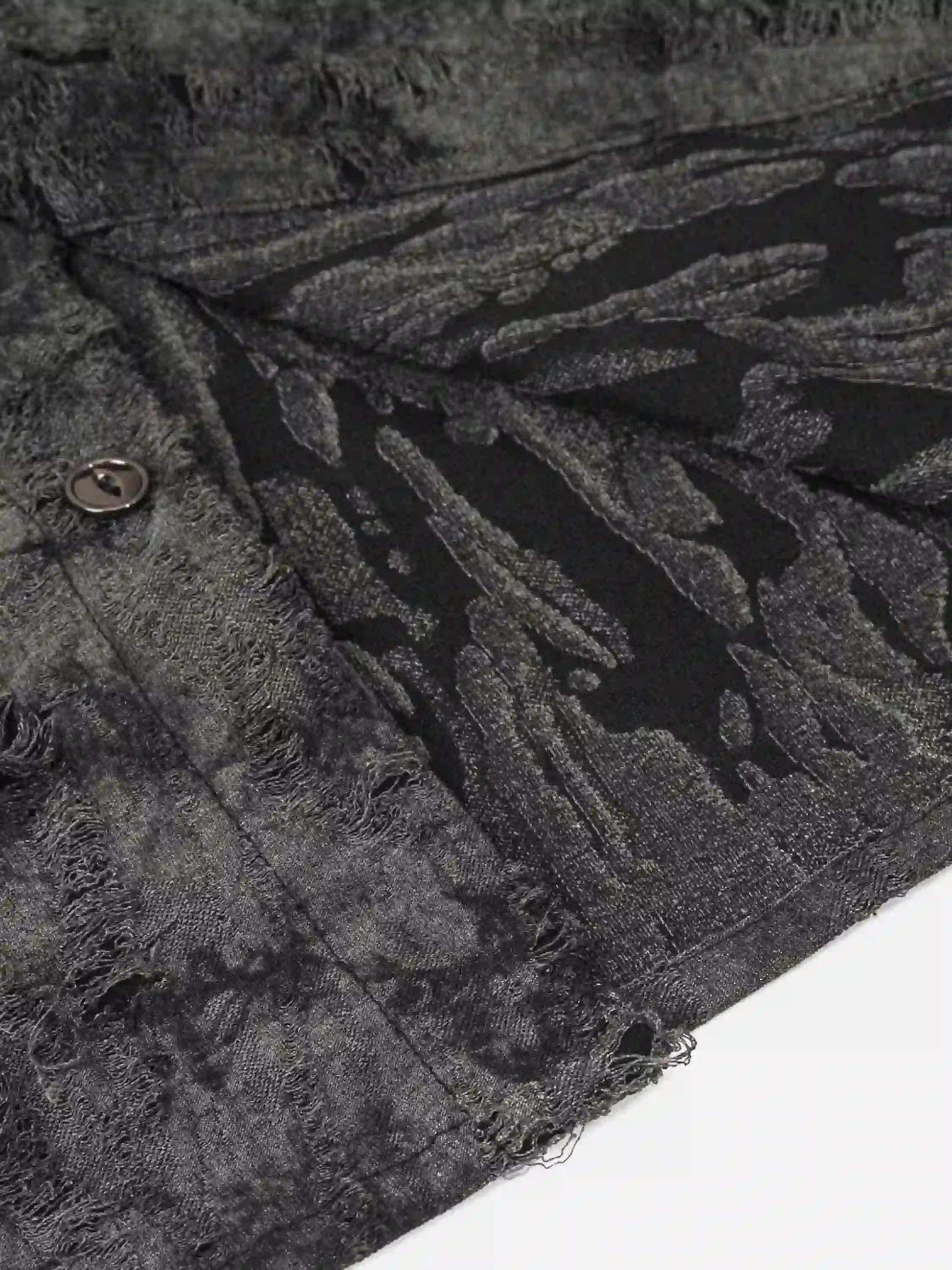 Disguisen American Style Dark Style Long Sleeve Shirt