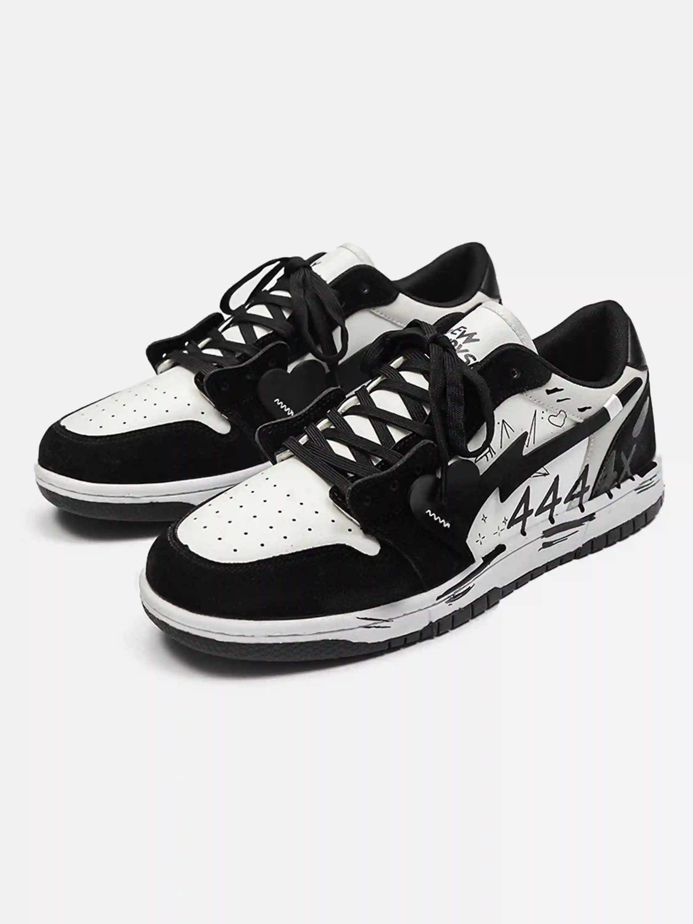 Disguisen Hip-Hop Street Graffiti Skateboard Shoes