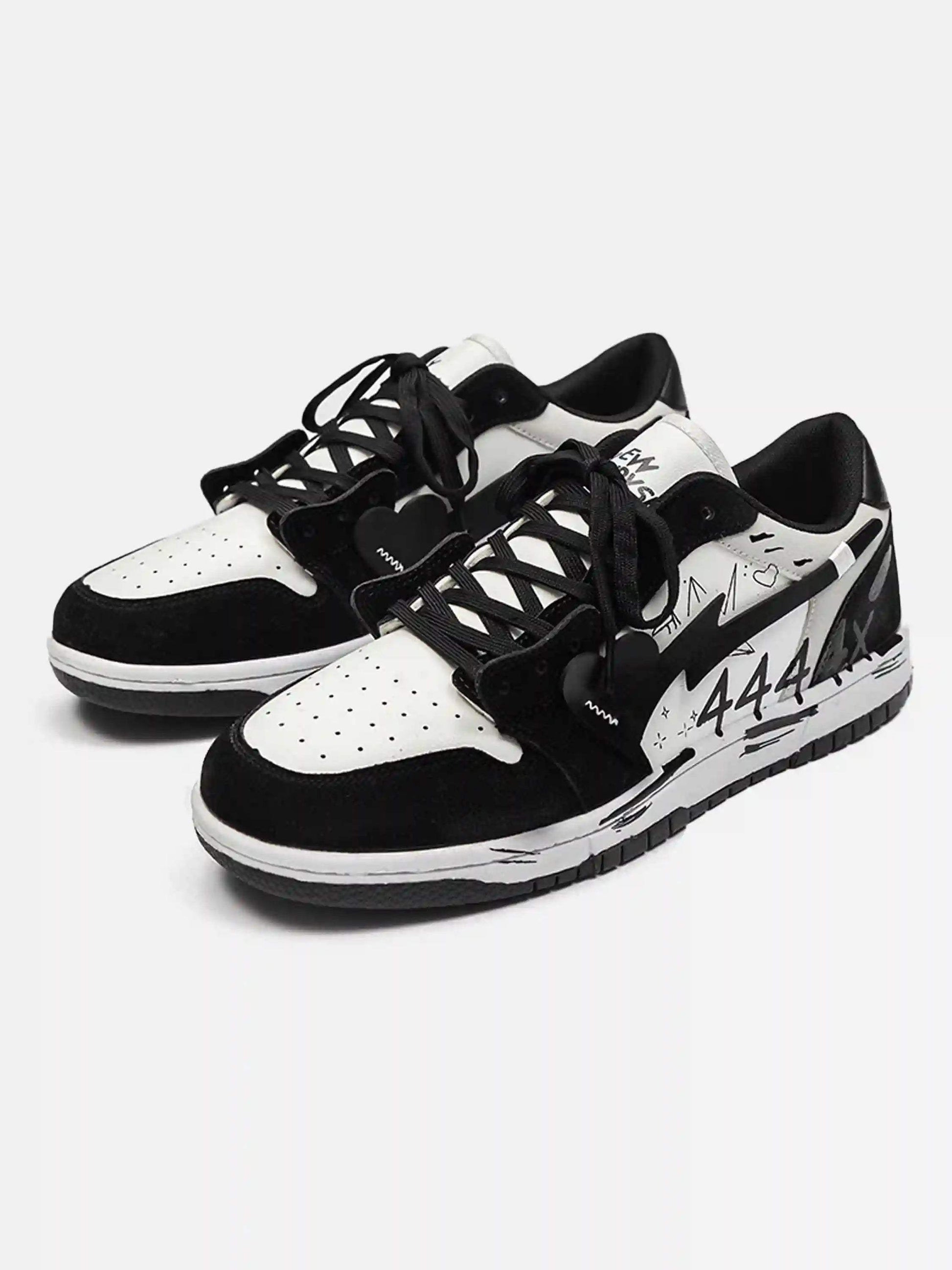 Disguisen Hip-Hop Street Graffiti Skateboard Shoes