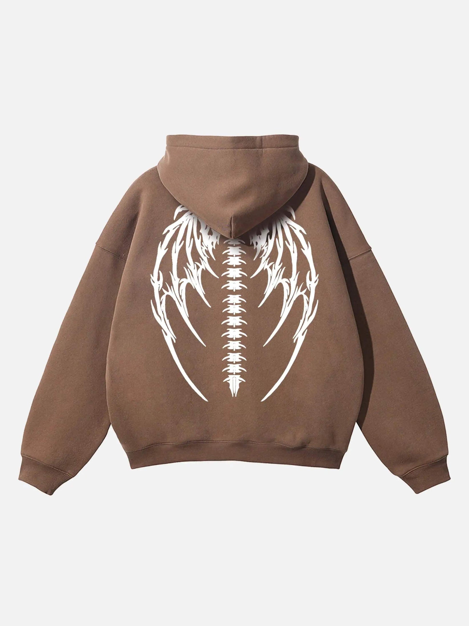 Disguisen Gothic Skull Fleece Hoodie