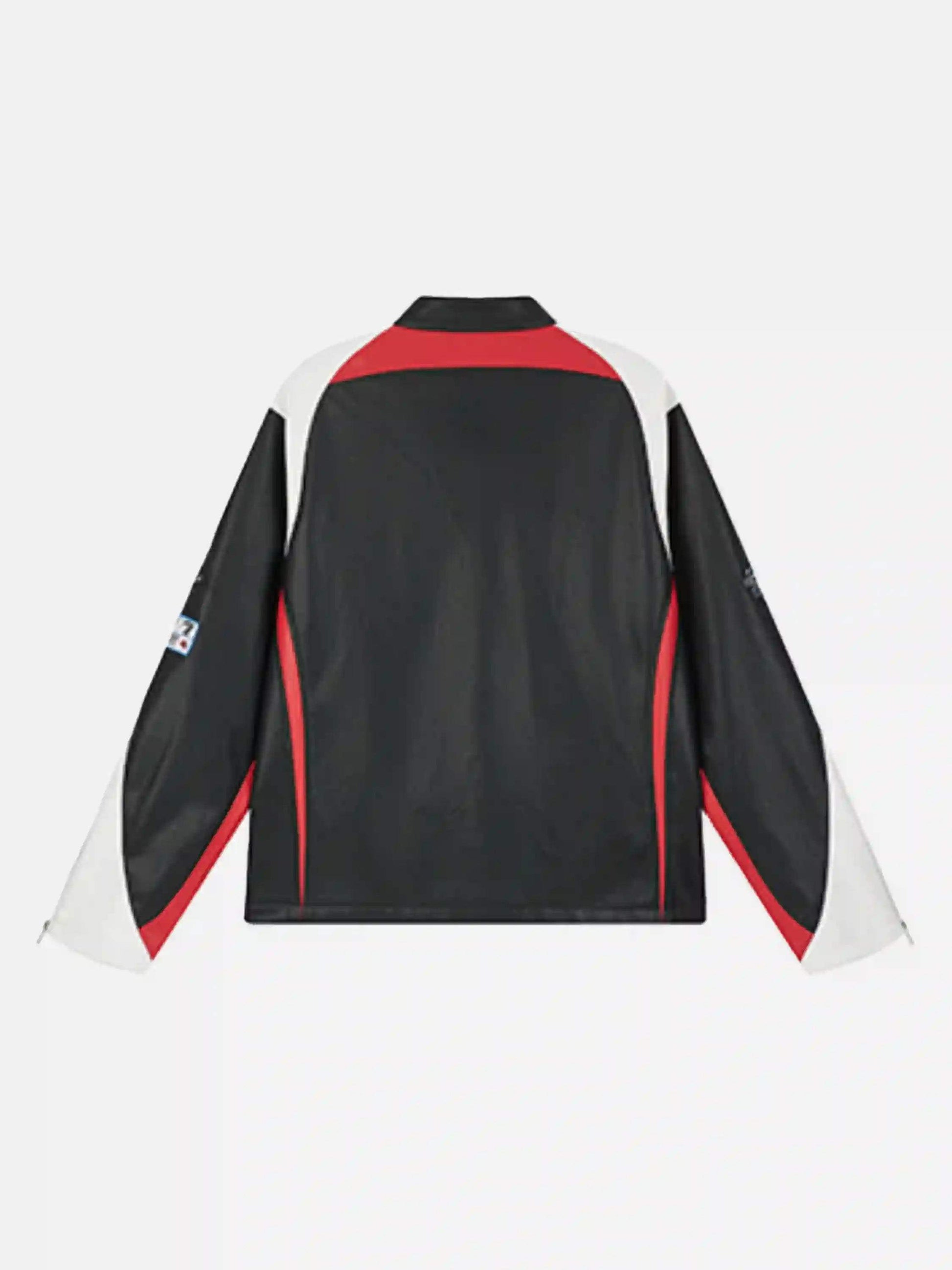 Disguisen American Hip-Hop Motorcycle Coach Jacket
