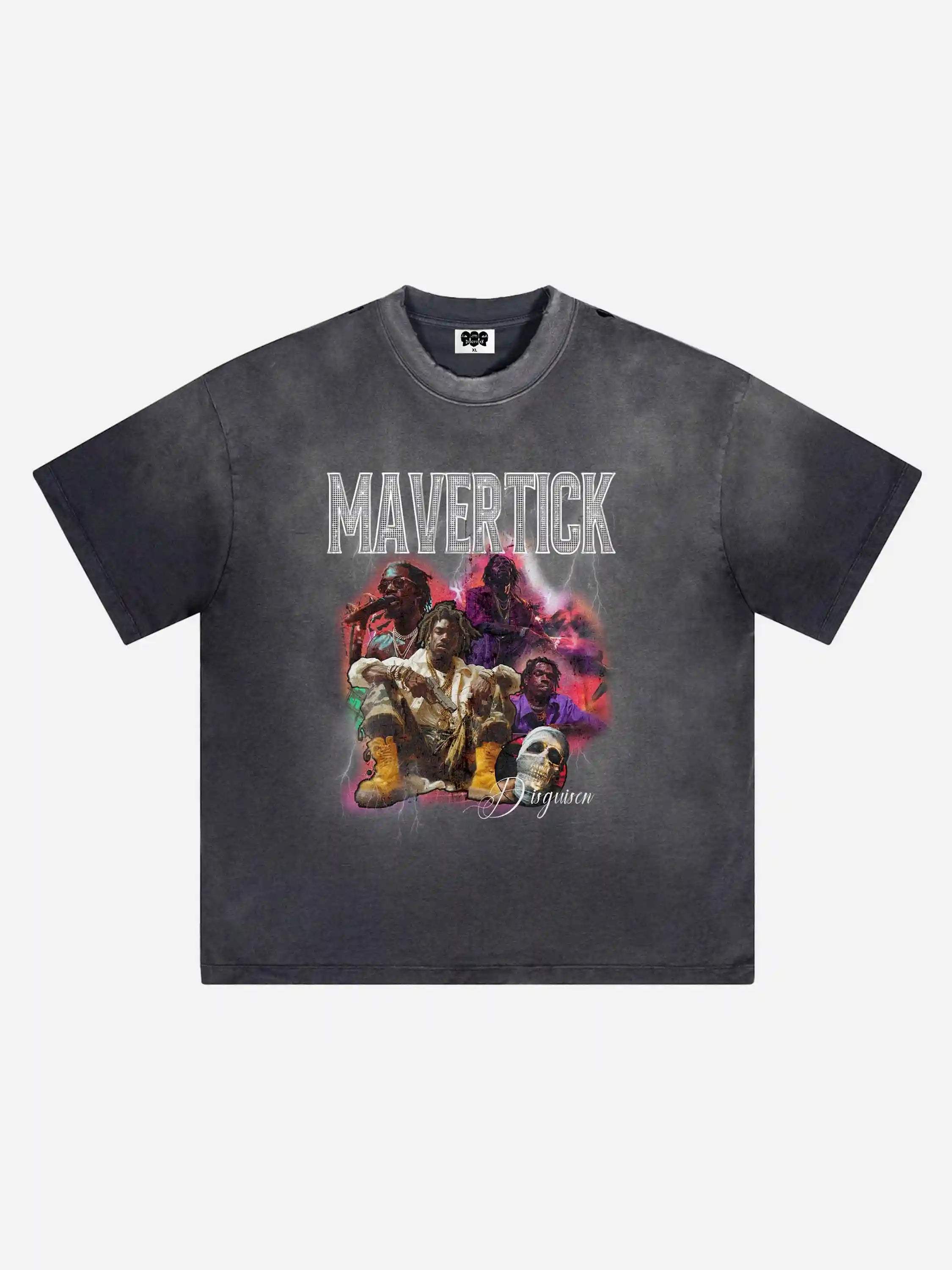 Disguisen Hip-Hop Distressed T-Shirt