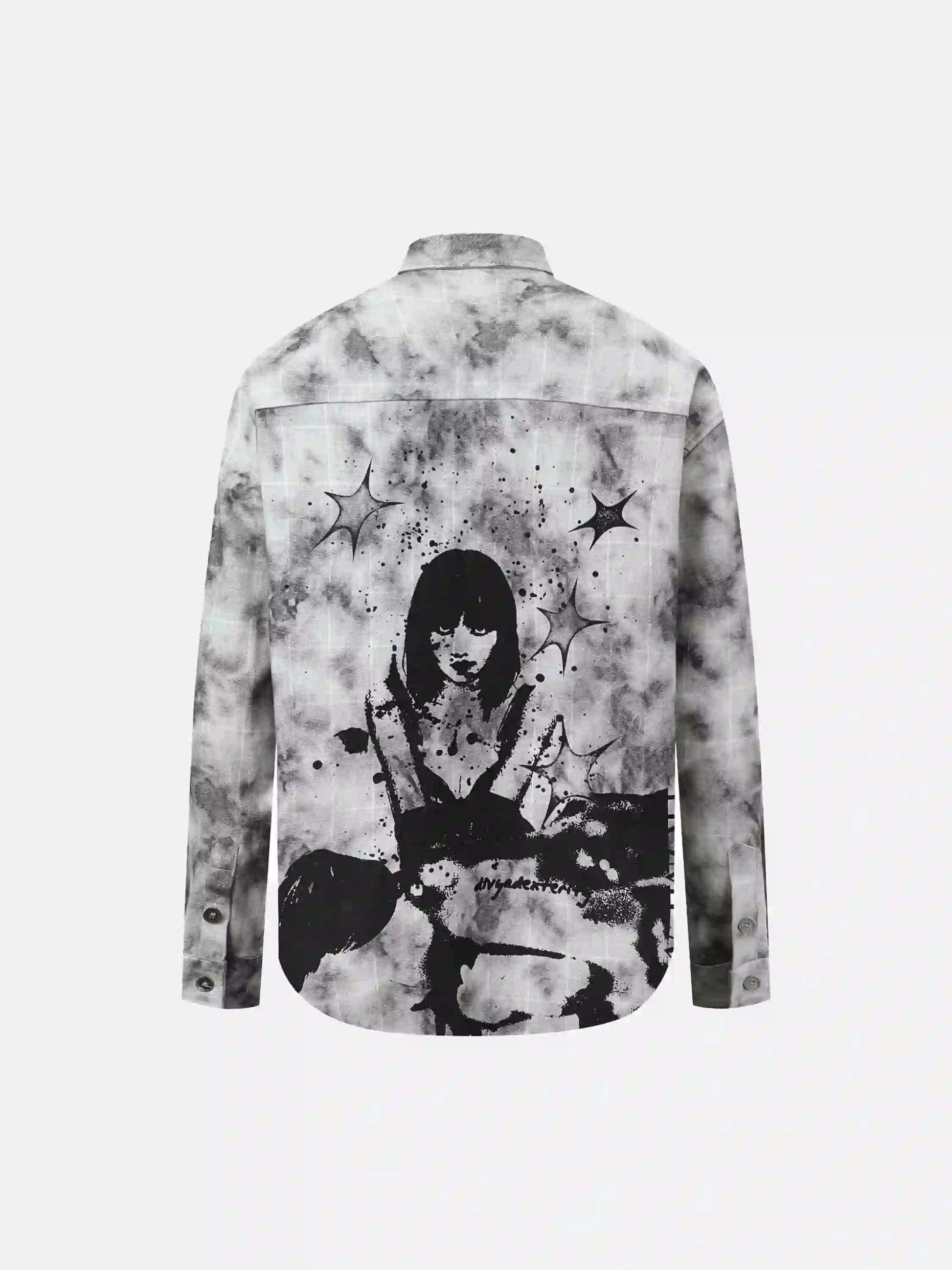 Disguisen American Style Character Long Sleeve Shirt