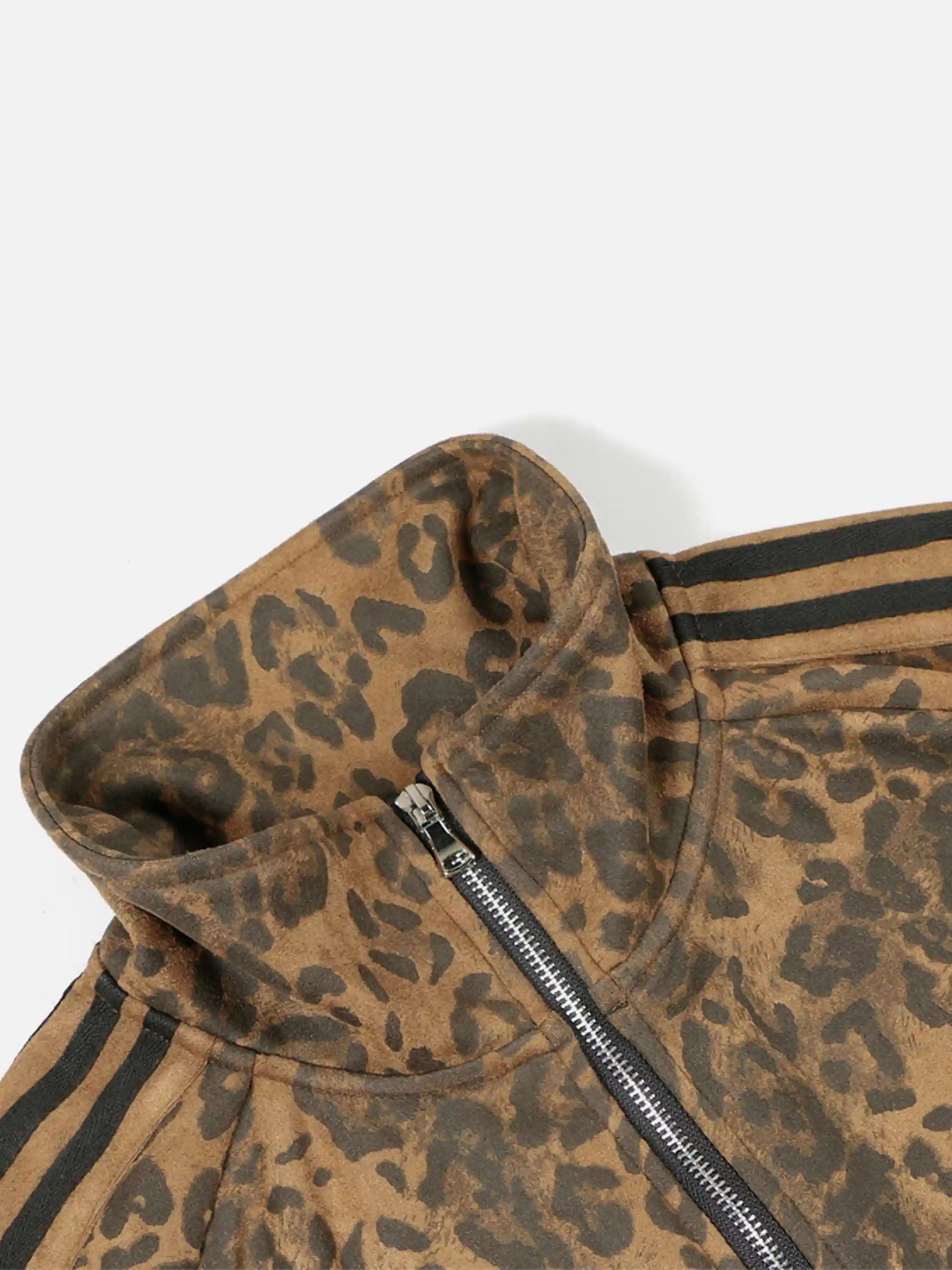 Leopard Stripe Jacket