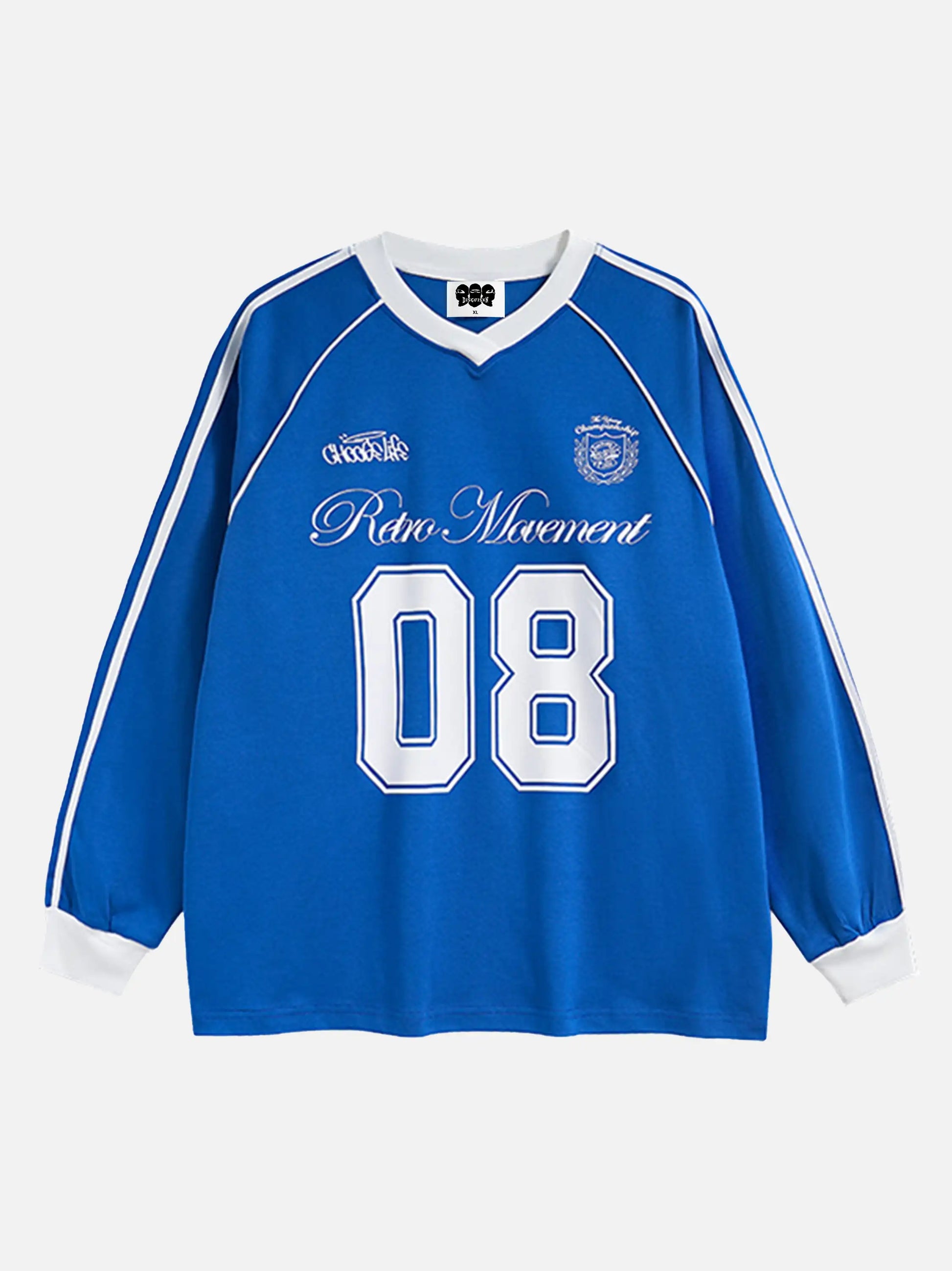 Disguisen Street American Long-Sleeved Jersey T-Shirt