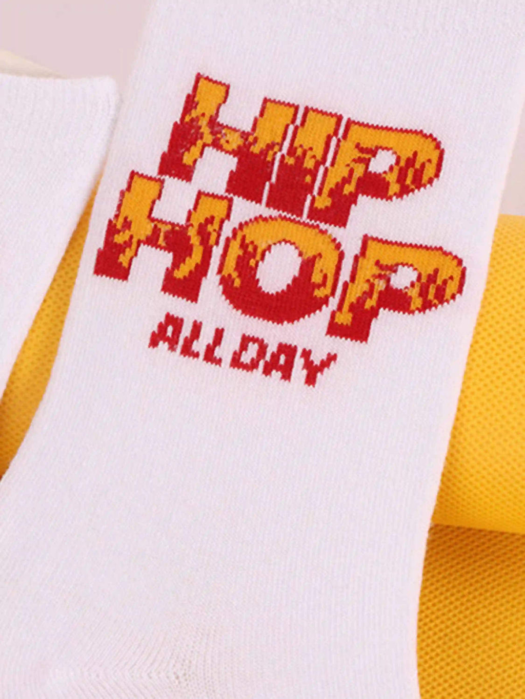 Disguisen Hip Hop Flame Skateboard Socks