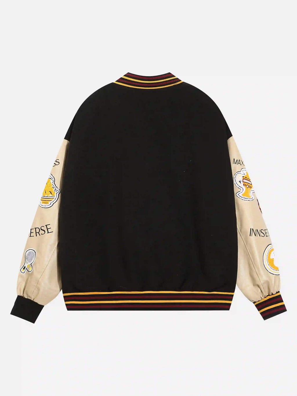 Retro Embroidered Baseball Jacket