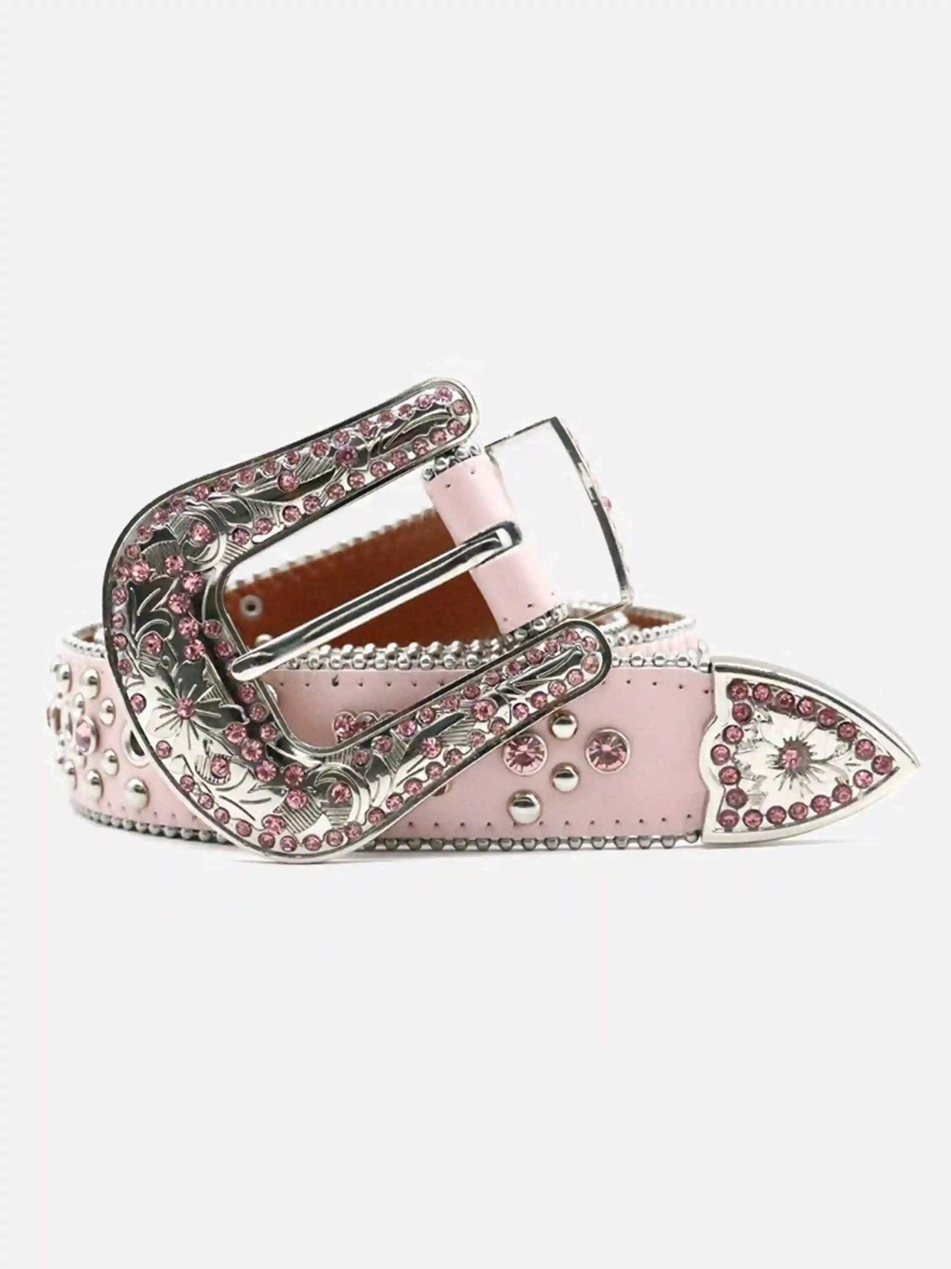 Disguisen Hip Hop Punk Feng Shui Diamond Belt