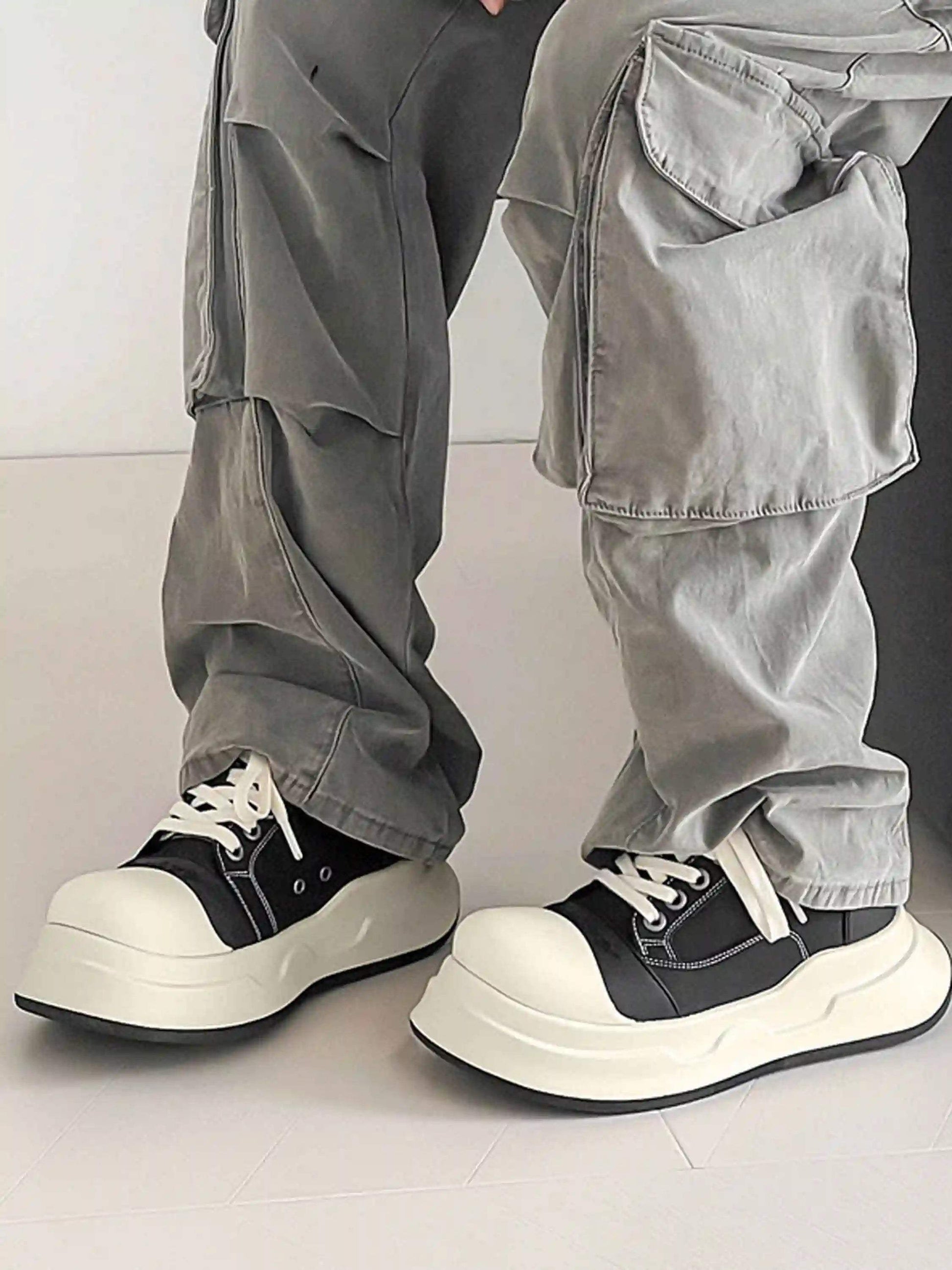 Disguisen Street Mickey Ugly Cute Thick-Soled Sneakers