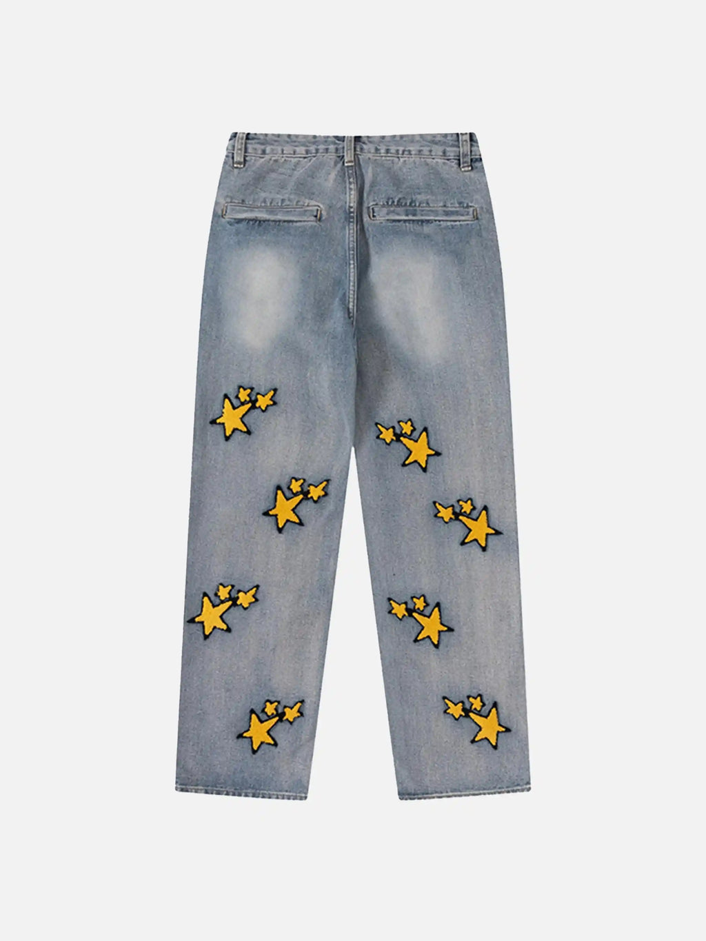 Vintage Star Embroidered Jeans