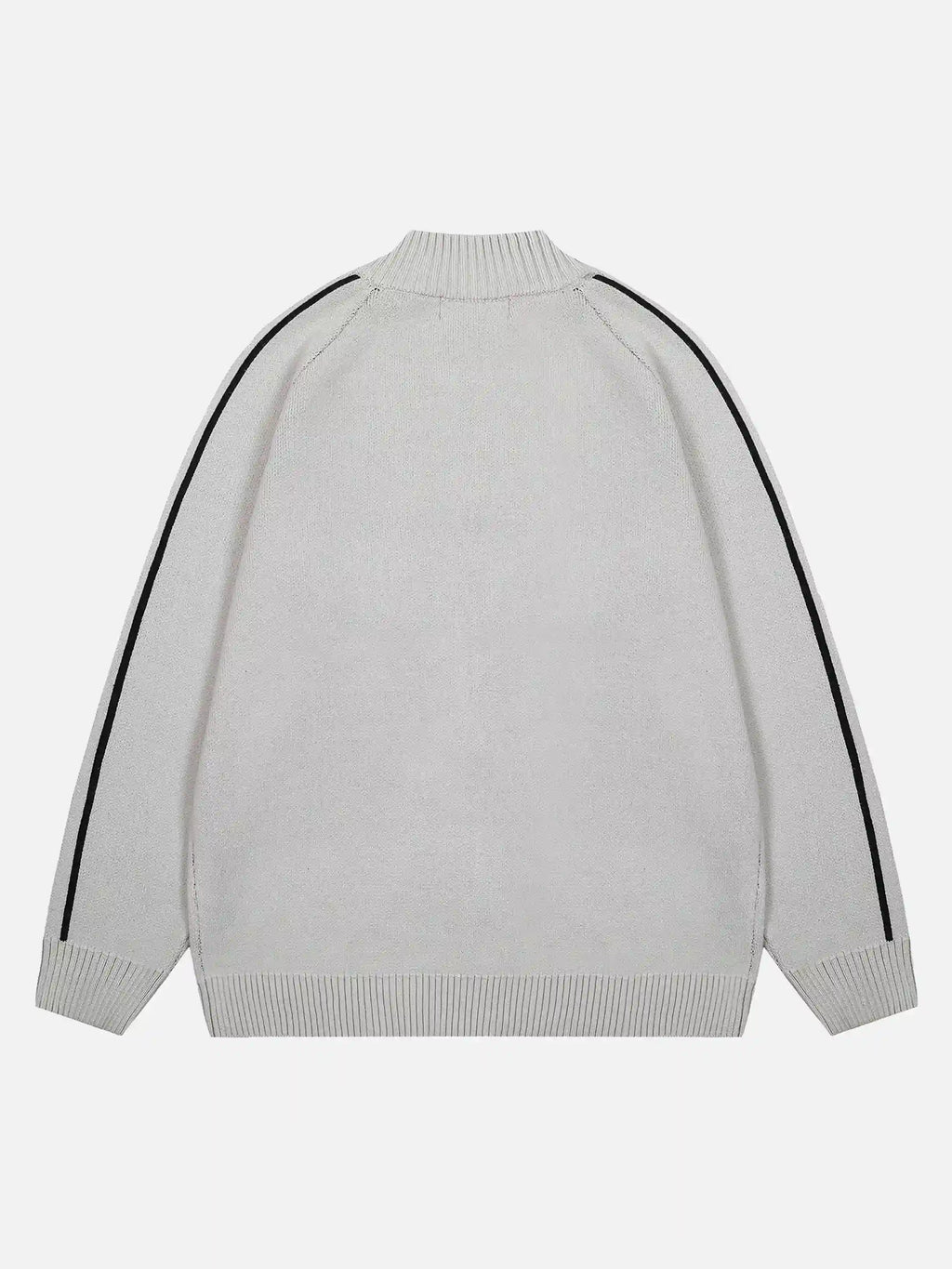 Disguisen Stand Collar Racing Zip-up Cardigan