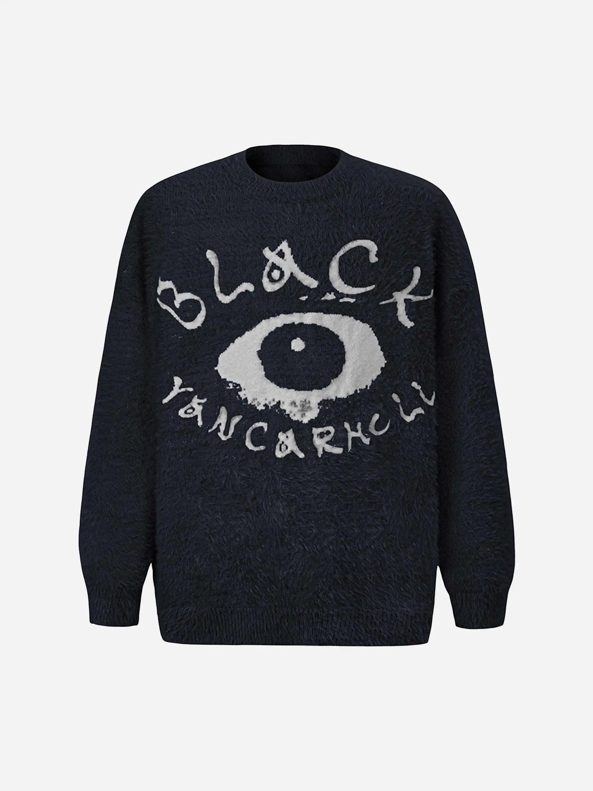 Disguisen Black Eye Pattern Sweater