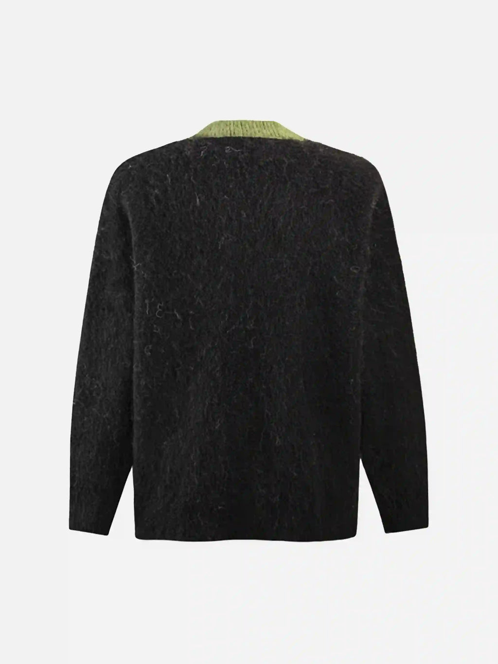 Disguisen Facial Pattern Mohair Sweater