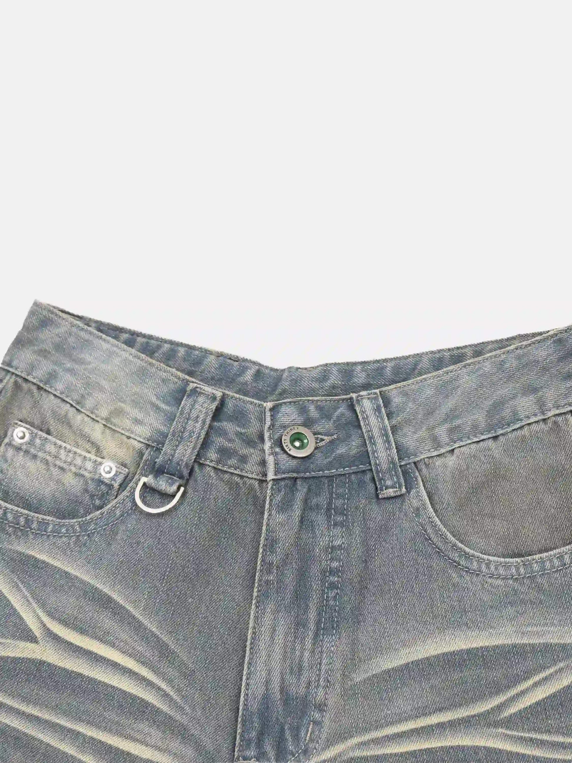Disguisen American Retro Cropped Denim Jorts