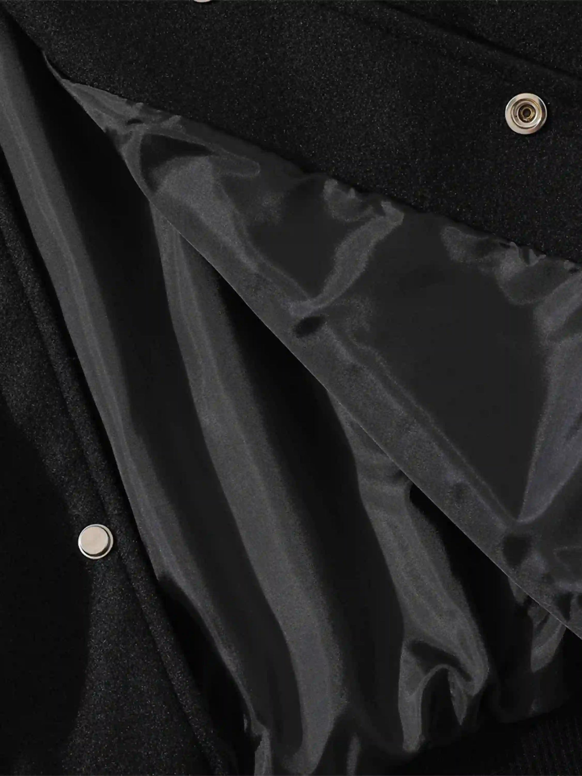 Disguisen Flocking Embroidery Baseball Jacket