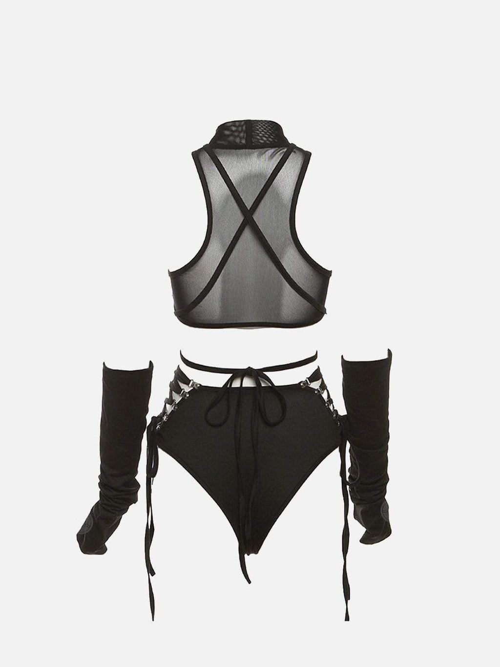Disguisen Sexy Suspender Removable Bodysuit