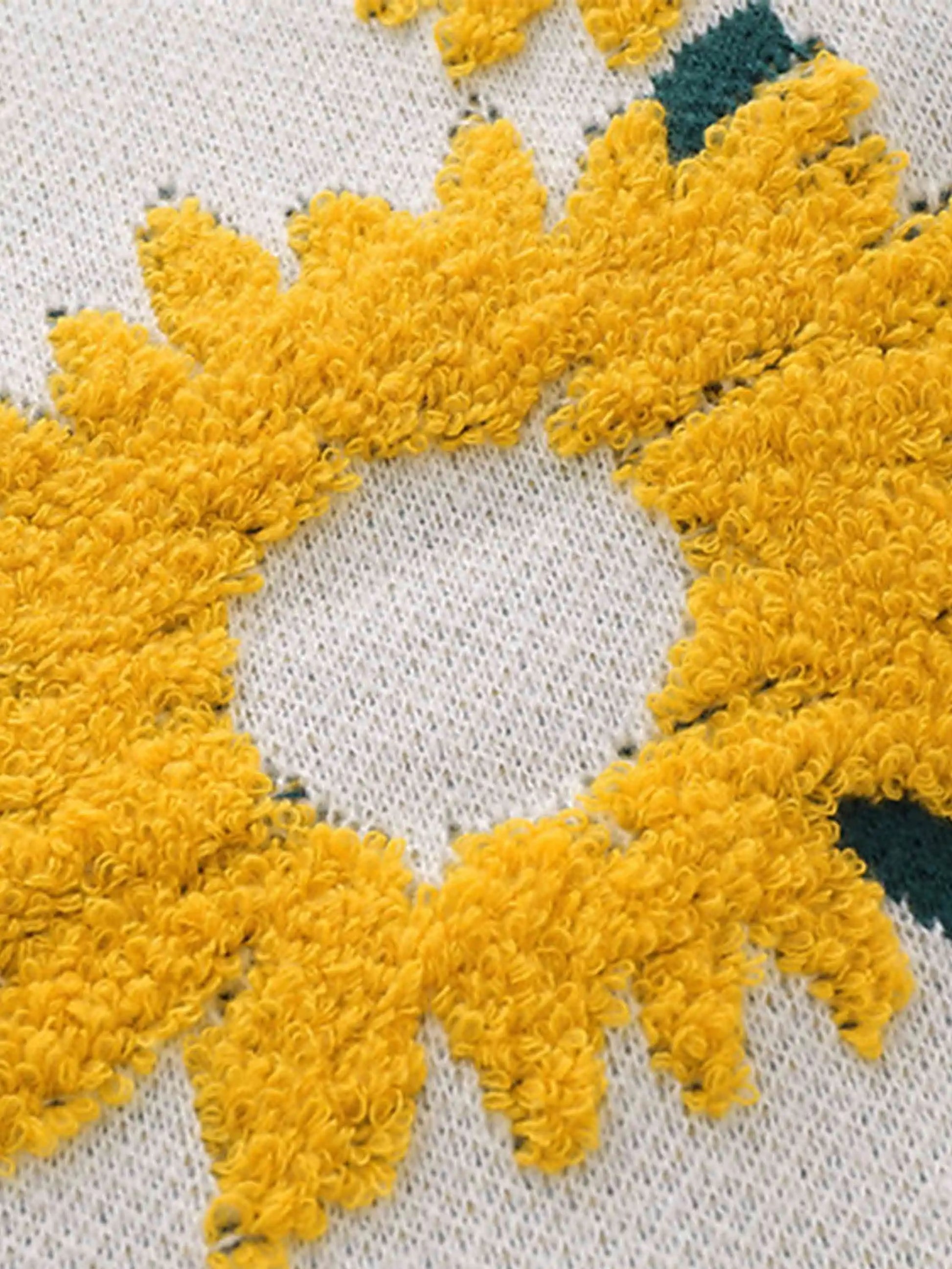 Disguisen Vintage Daisy Jacquard Sweater