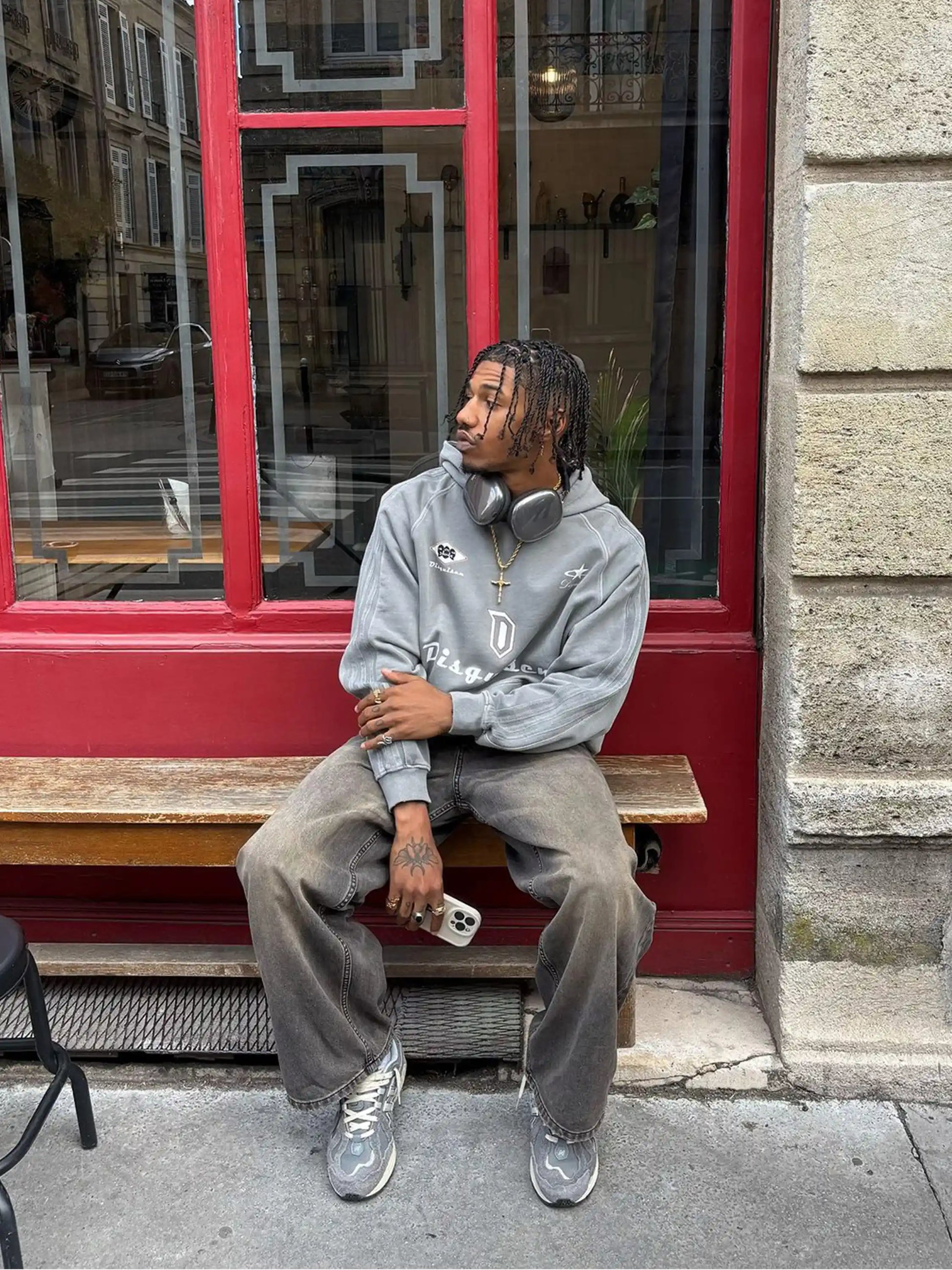 Disguisen Vintage Blokecore Hoodies-0001