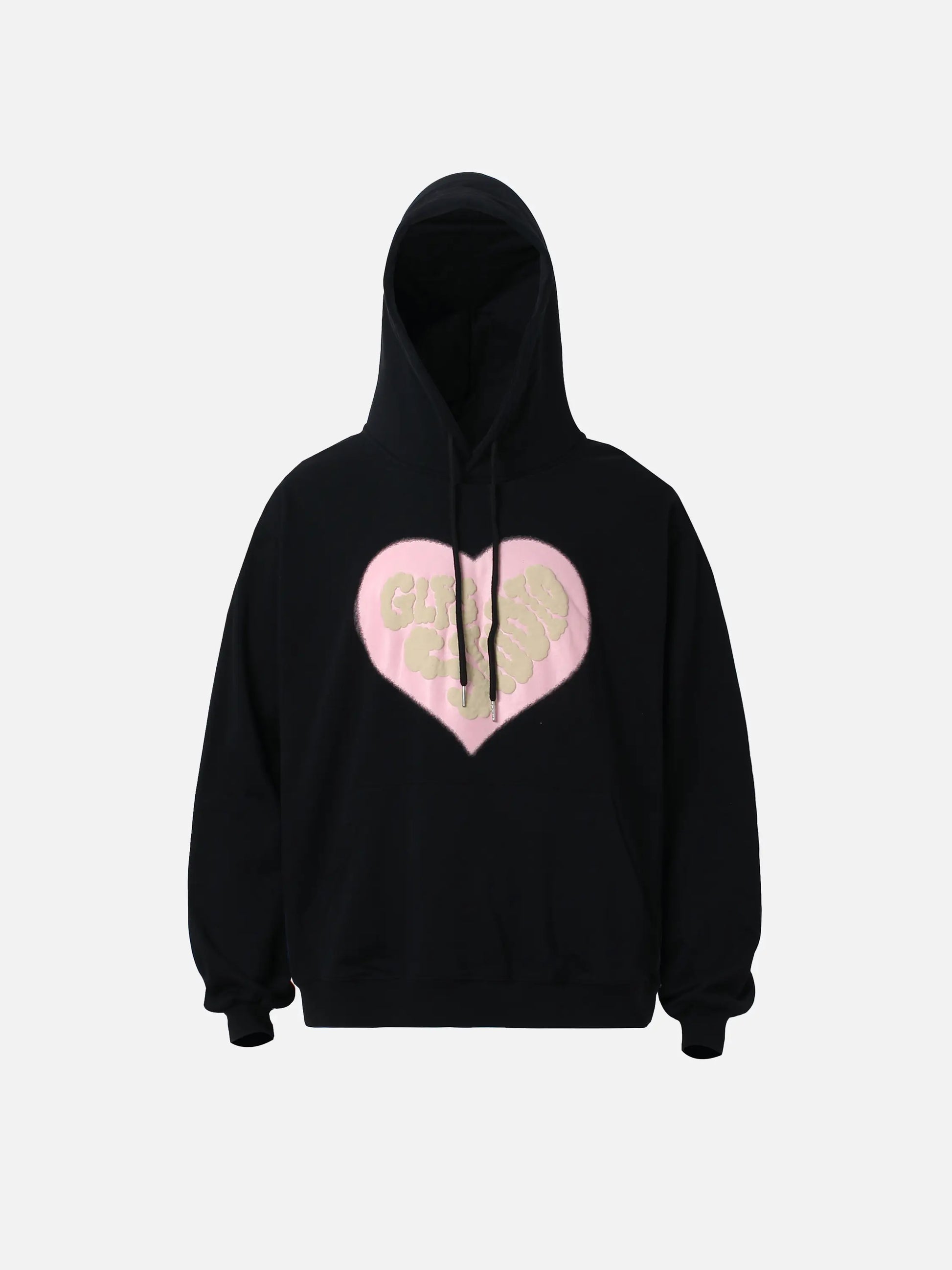 Disguisen Vintage Heart Print Hoodie