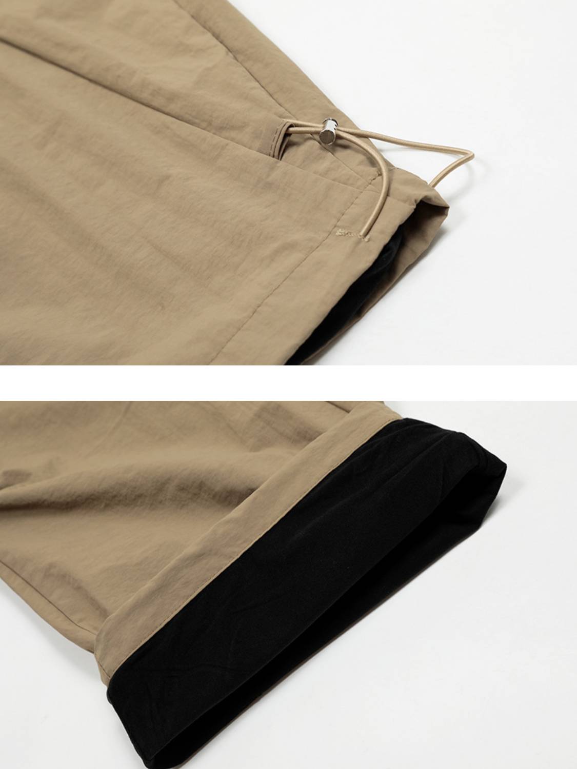 Baggy Pleated Cargo Pants