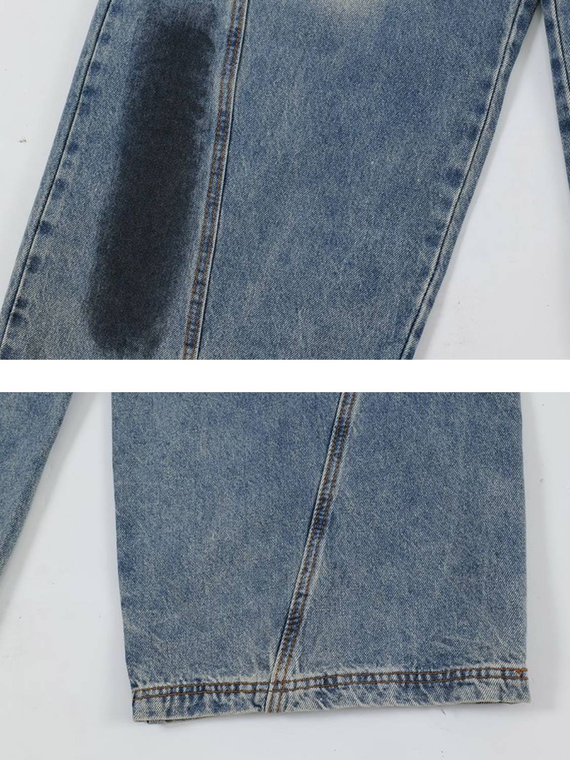 Vintage Ripped Jeans