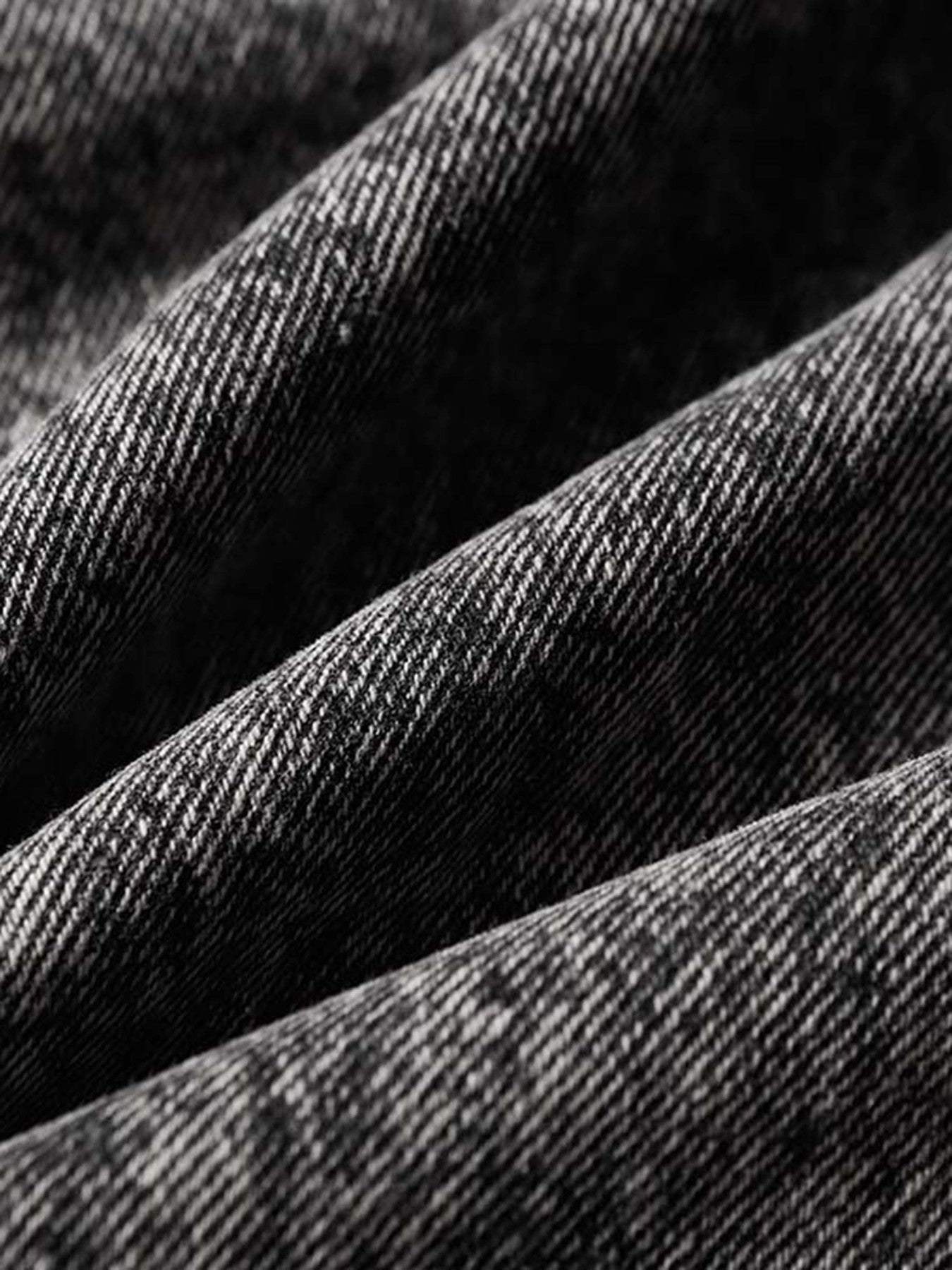 Disguisen Washed And Distressed Multi-pocket Jeans