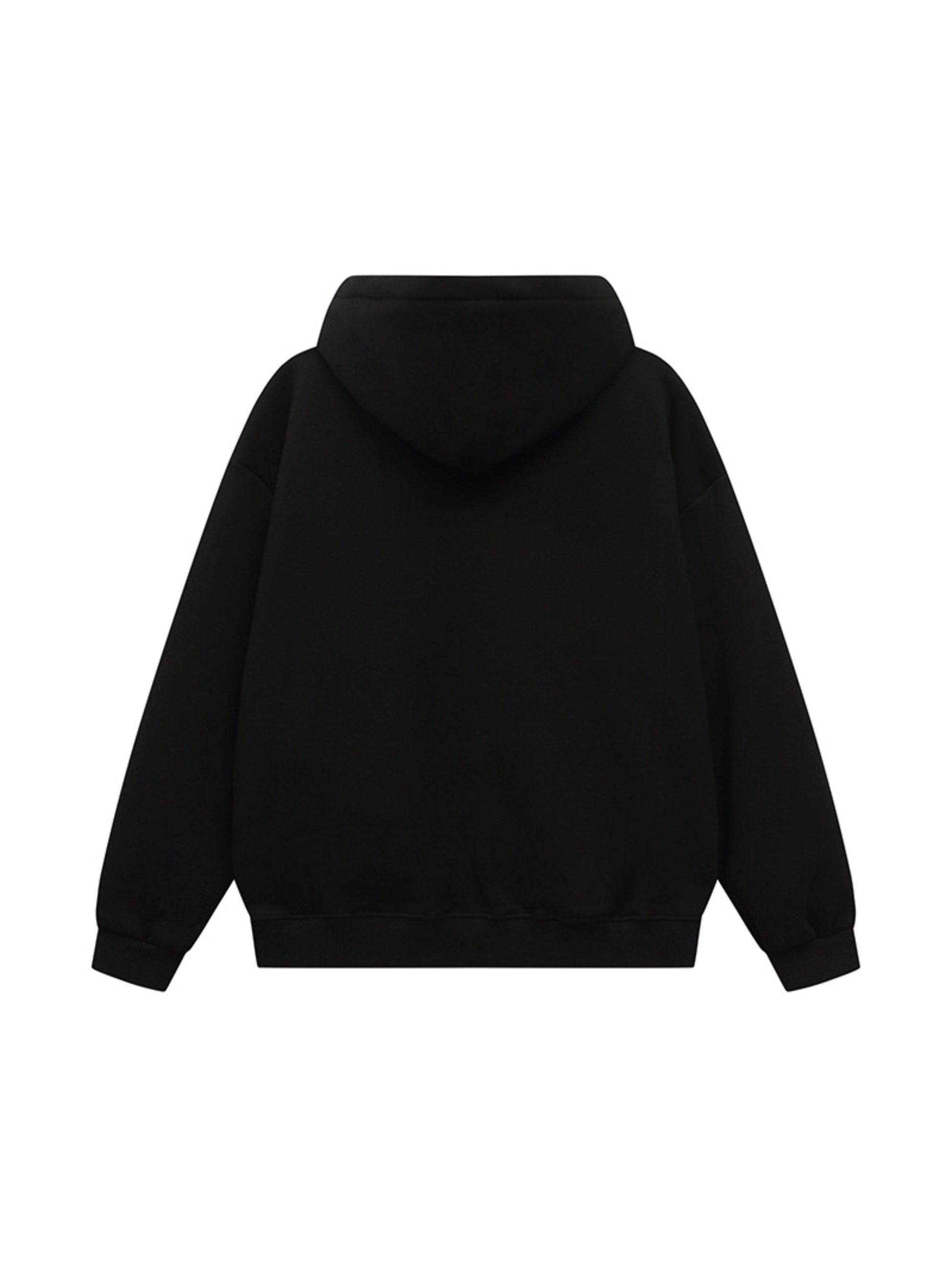 Reflective Character Print Hoodie