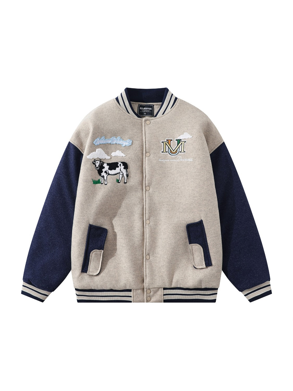 Vintage Heavy Industry Academic Style Jacket