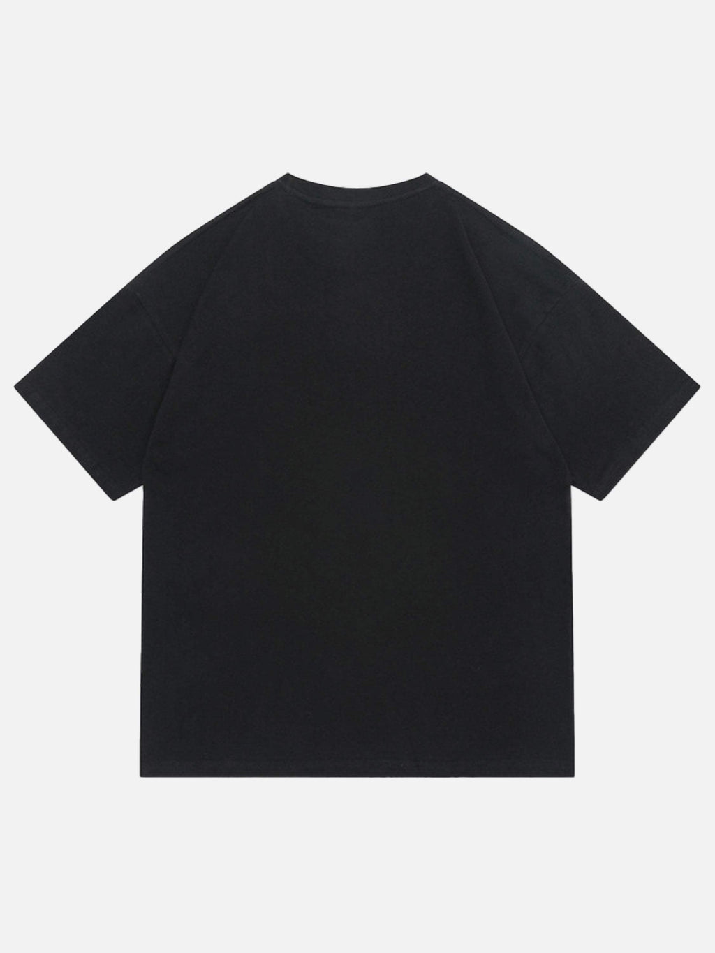 Disguisen Letter Print Street Loose T-shirt