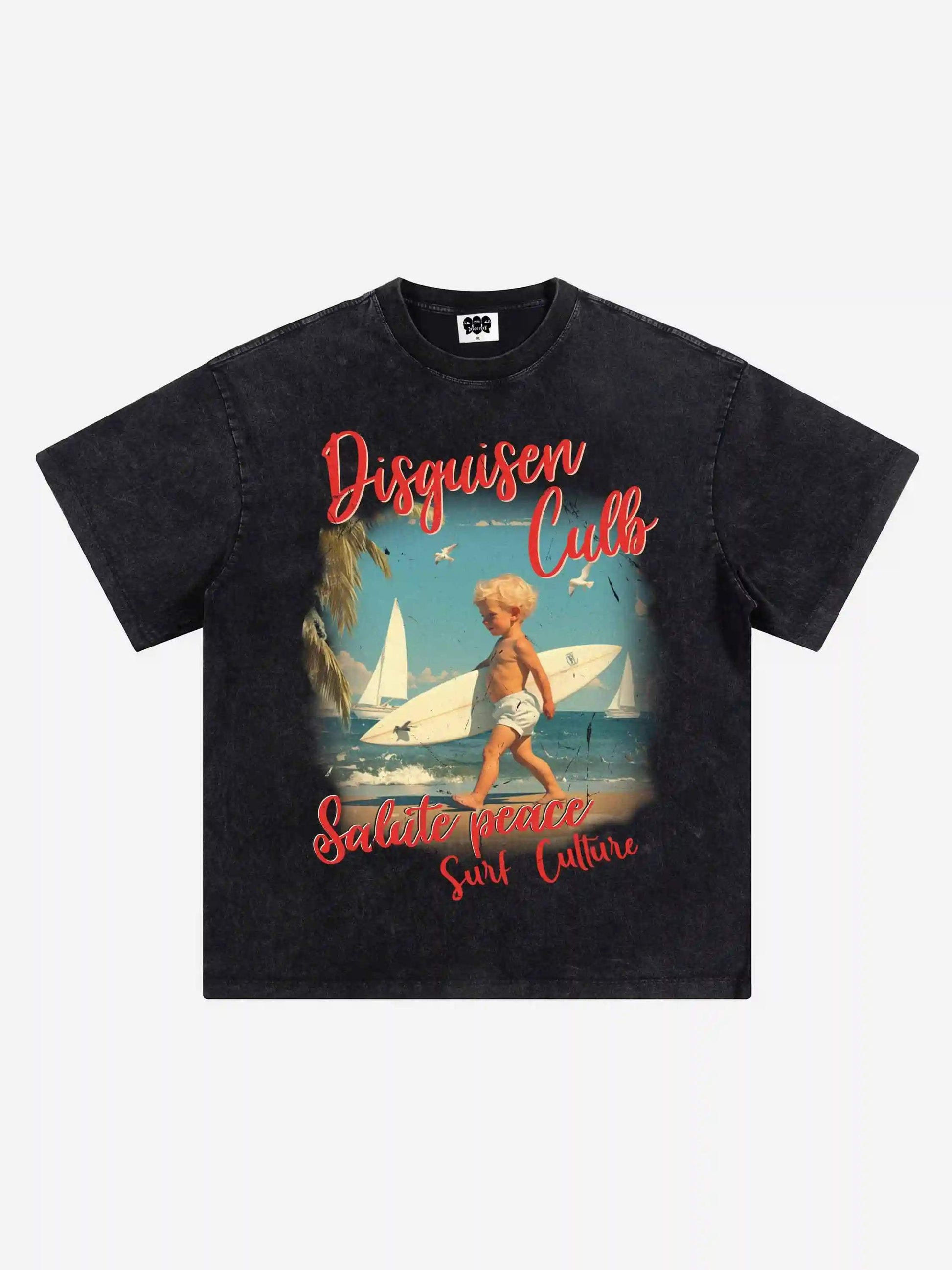 Disguisen American Retro Beach Kids T-Shirt