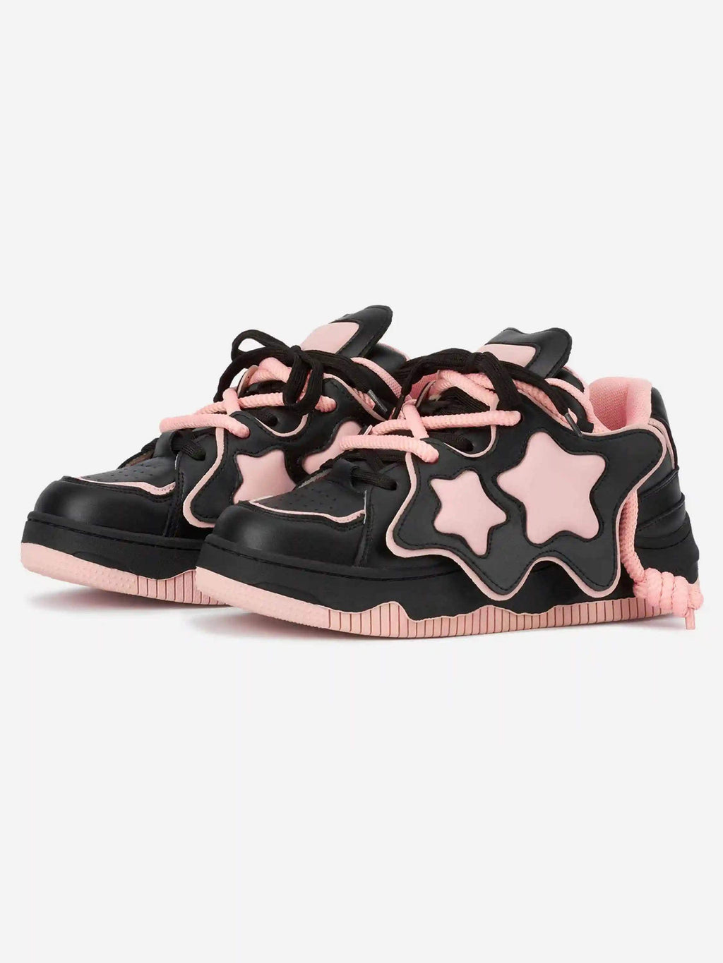 Disguisen Star Thick Bottom Board Shoes Couple