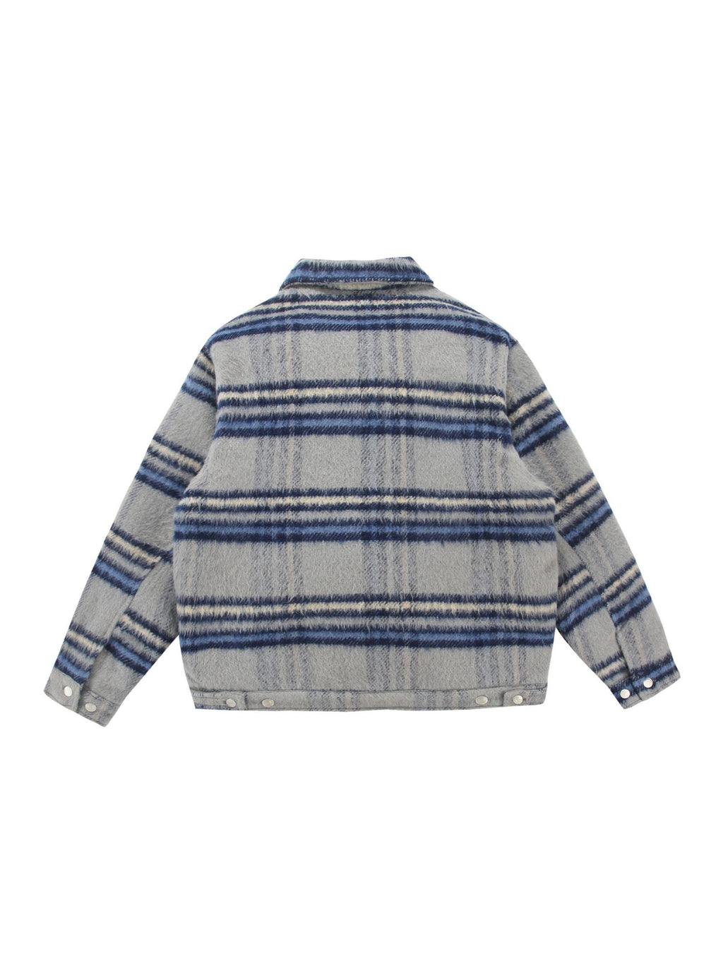 Vintage Plaid Minimalist Chic Coat