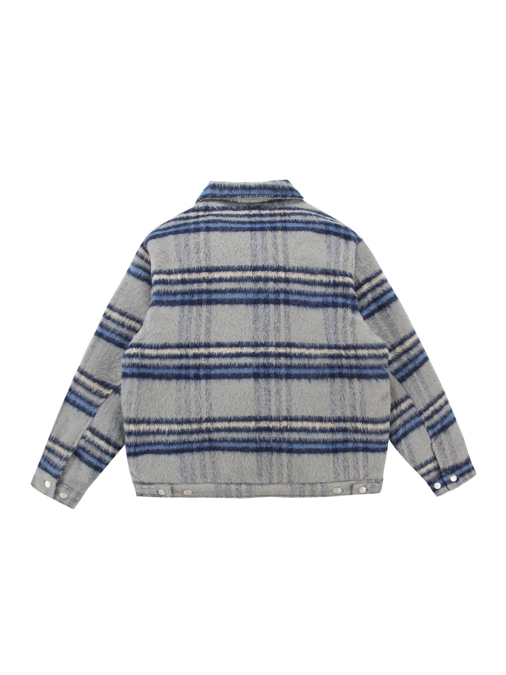 Vintage Plaid Minimalist Chic Coat