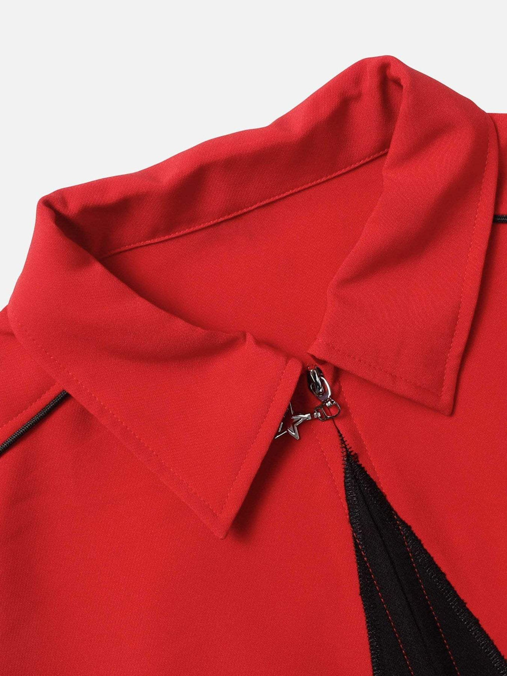 Chemise à fermeture éclair avec motif étoile de déguisement-1386