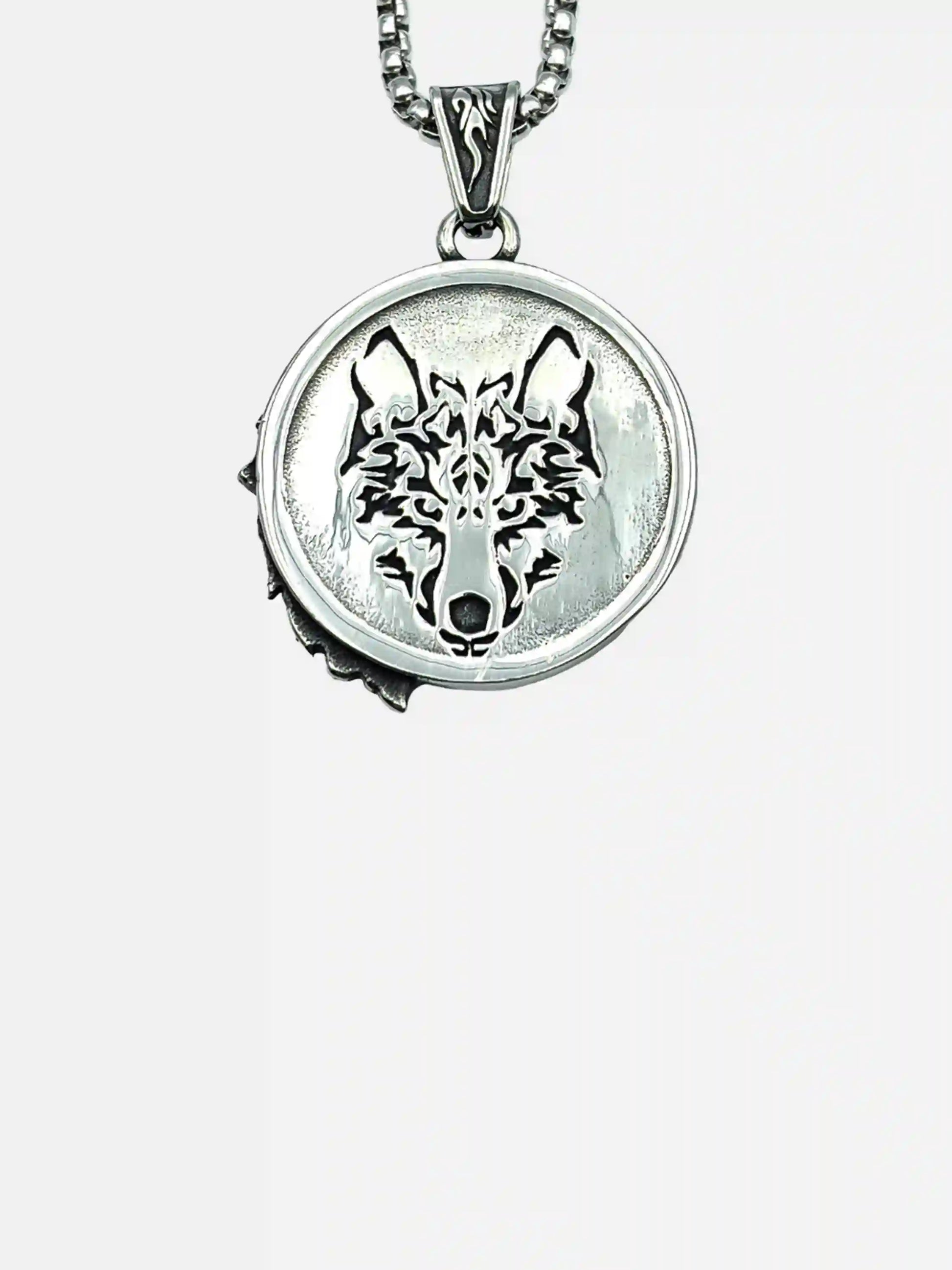 Wolf King Pendant Necklace